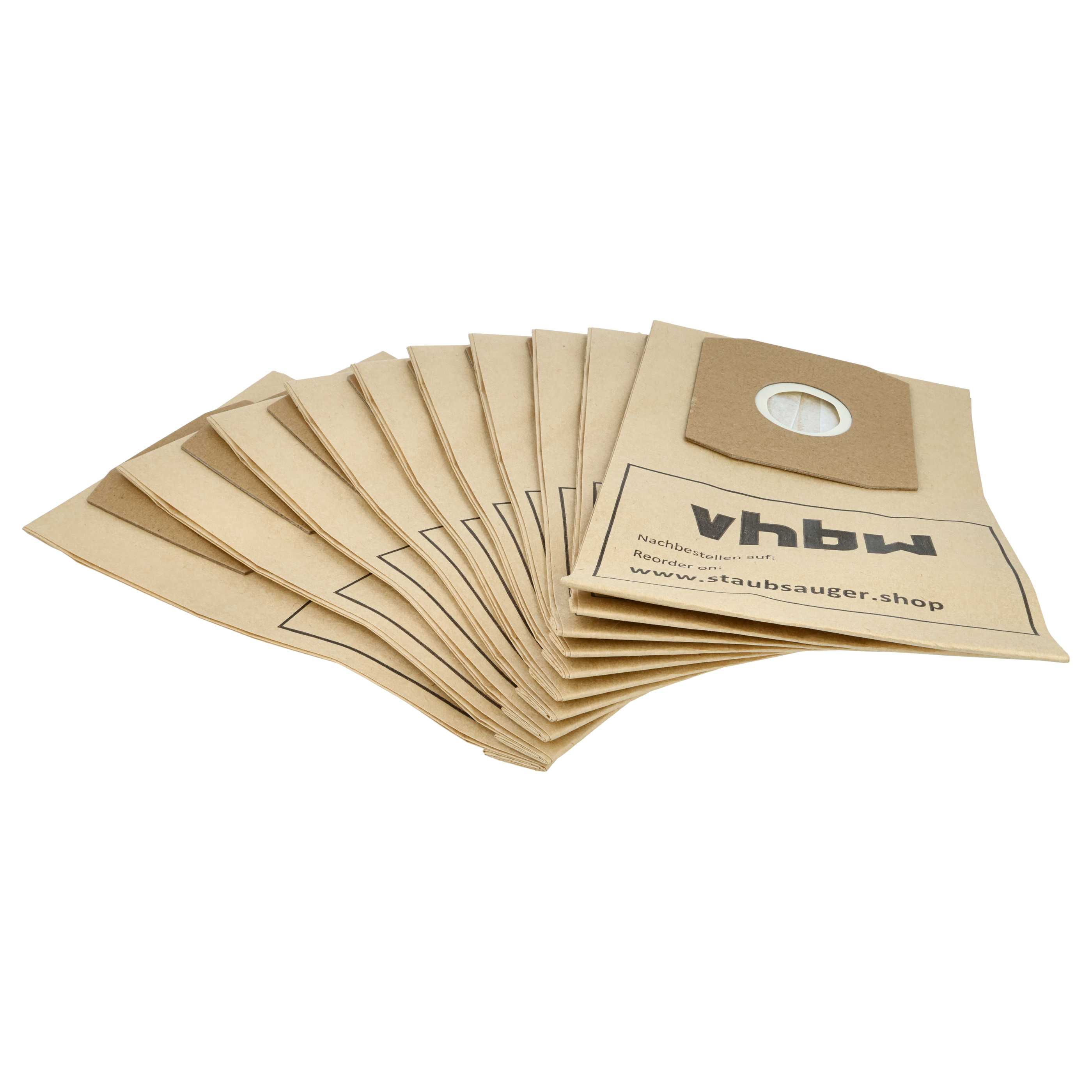 10x Sac remplace Daewoo SB200, SB80, SB70 pour aspirateur Thomas - papier