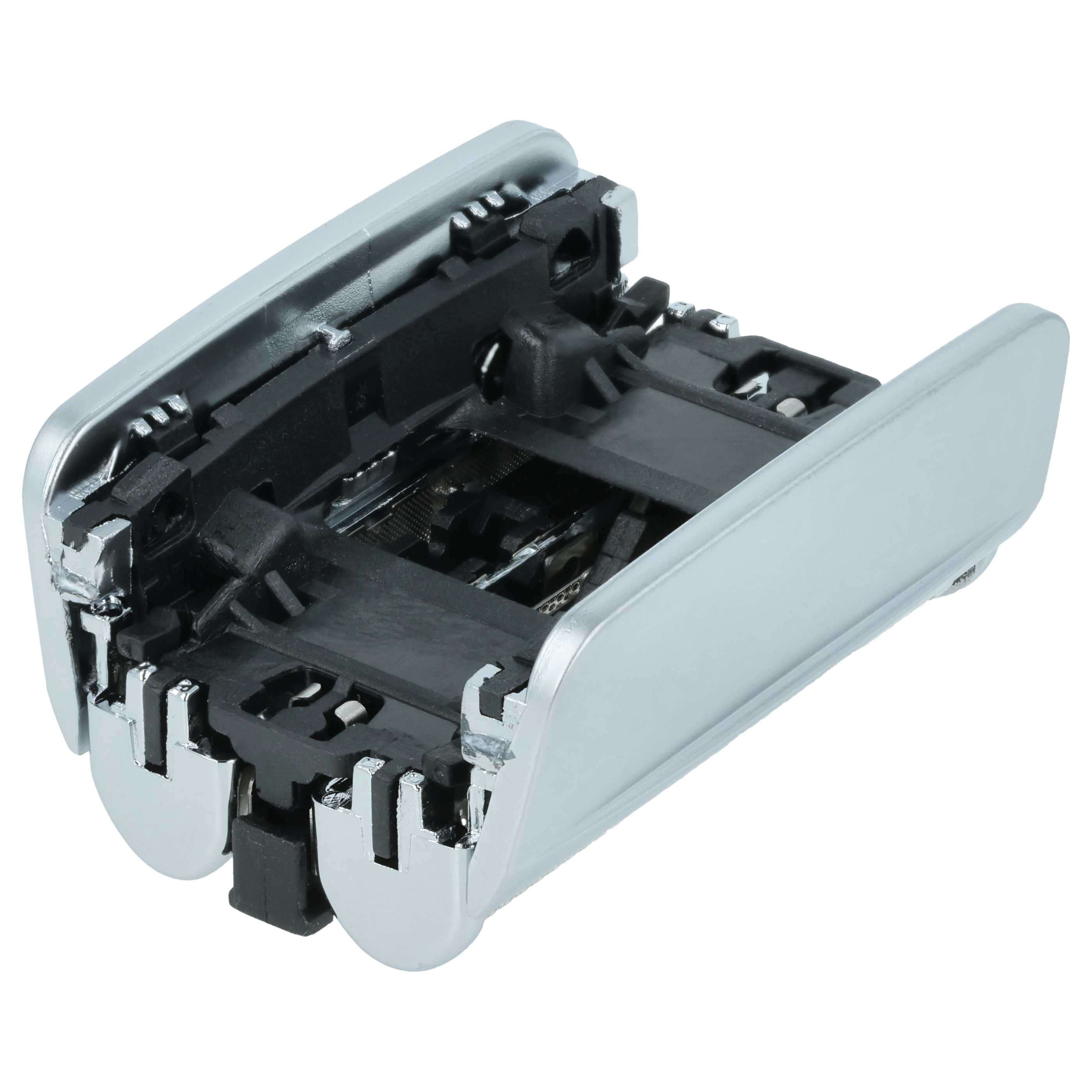 Shaving Head replaces Braun 83M for Braun Electric Razor, silver