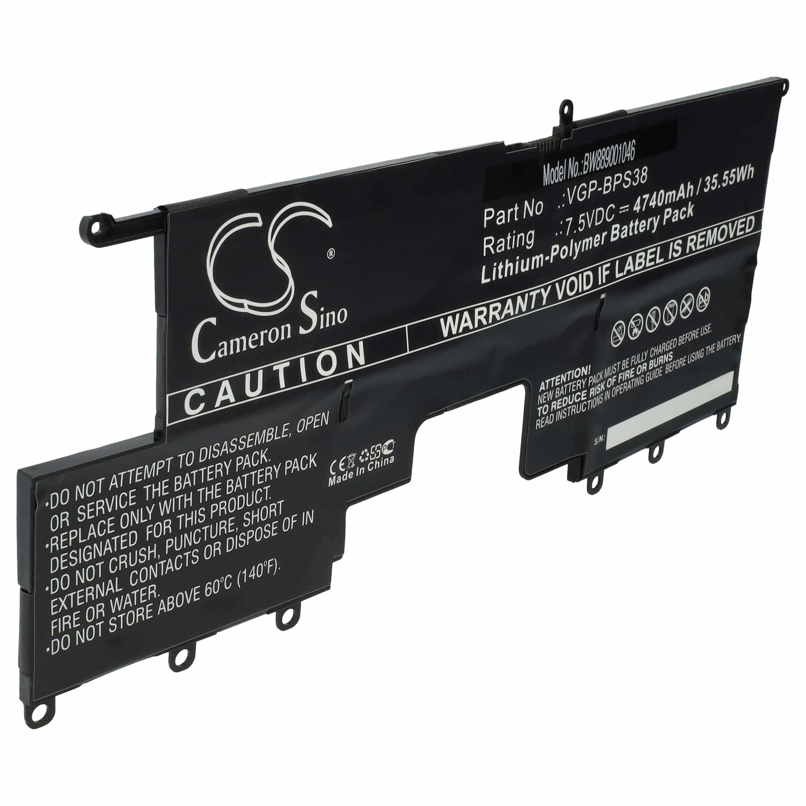 Akumulator do laptopa Sony Vaio Pro 11, Pro 13 - 4740 mAh 7,5 V LiPo