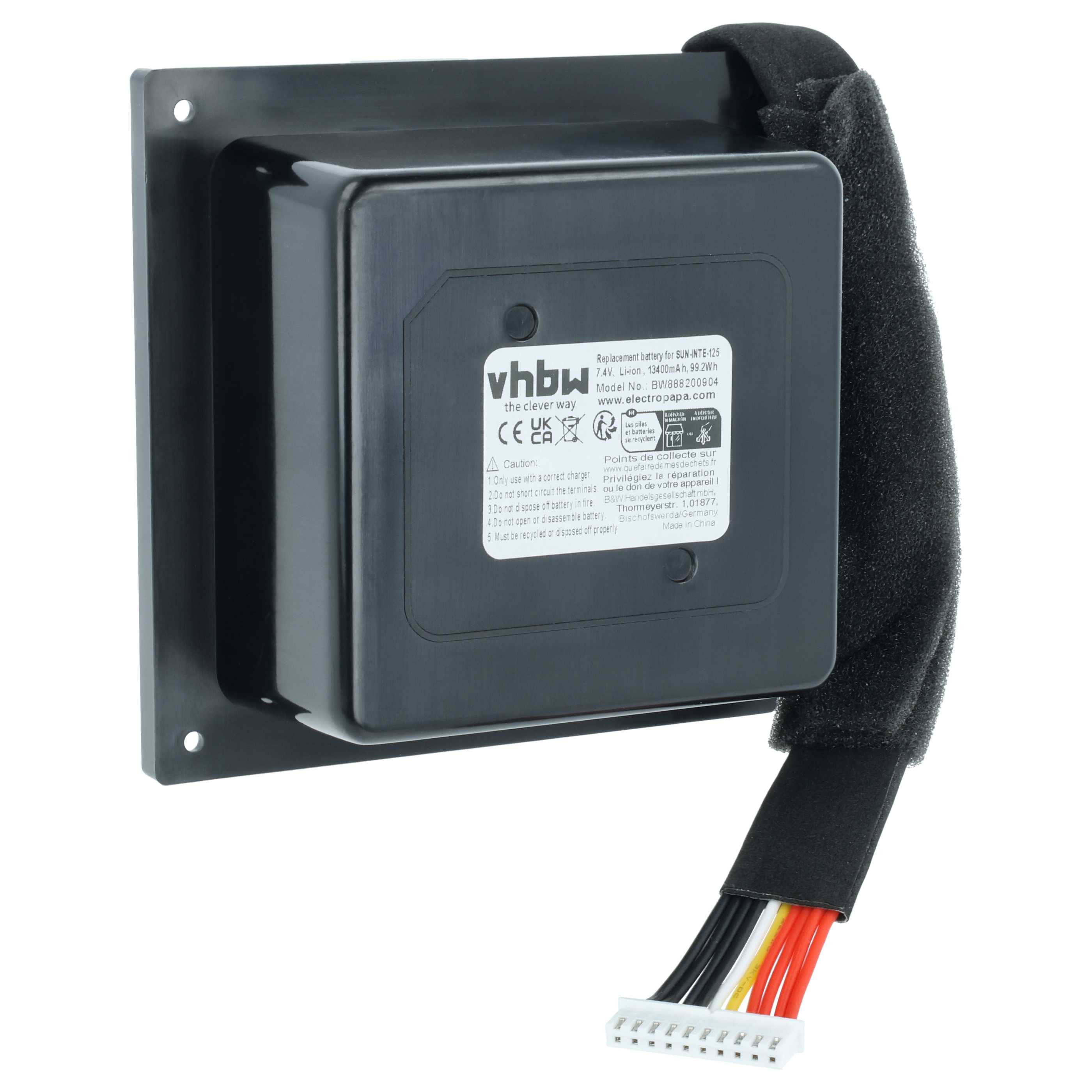 Akumulator do głośnika zamiennik JBL 2INR19/66/4, GSP-2S4P-PB350B, GSP-ICR2S4P-PB350A - Li-Ion 13400mAh