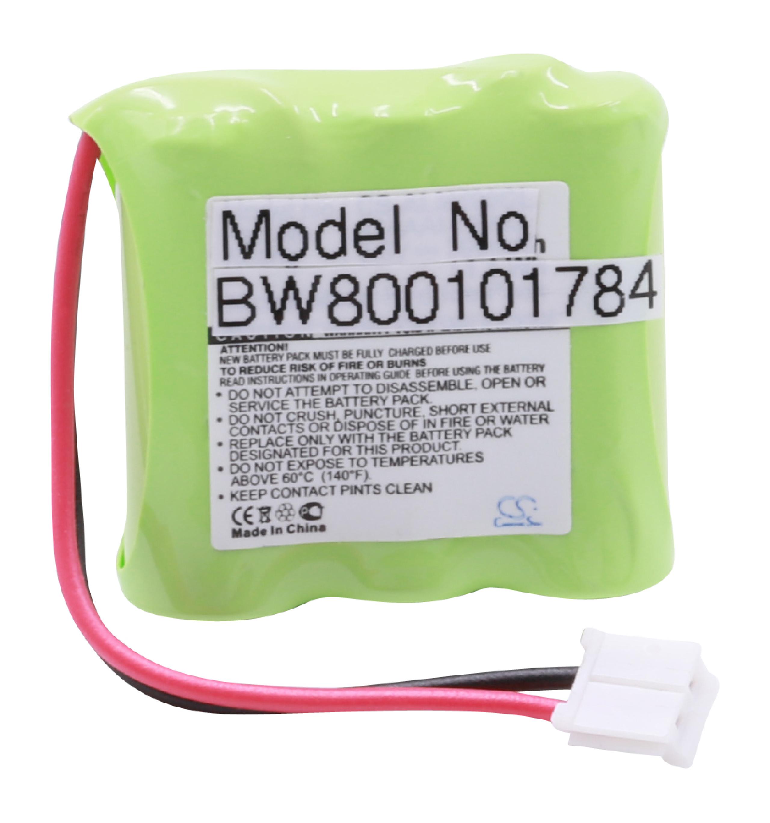 Landline Phone Battery Replacement for 37AAAM3BMJ - 300mAh 3.6V NiMH