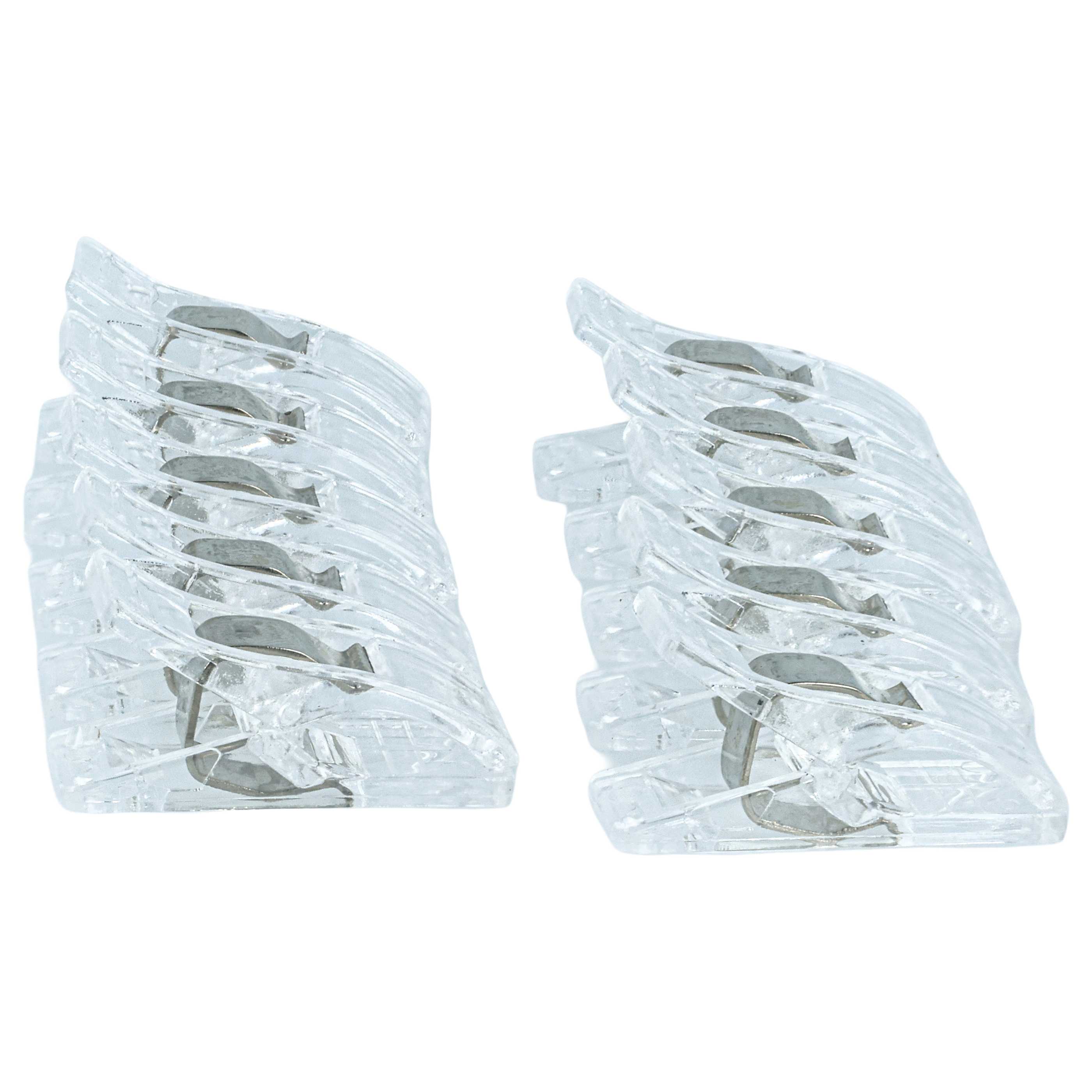 20x Wonderclips, pinces pour coudre et bricoler - avec marquage, transparent