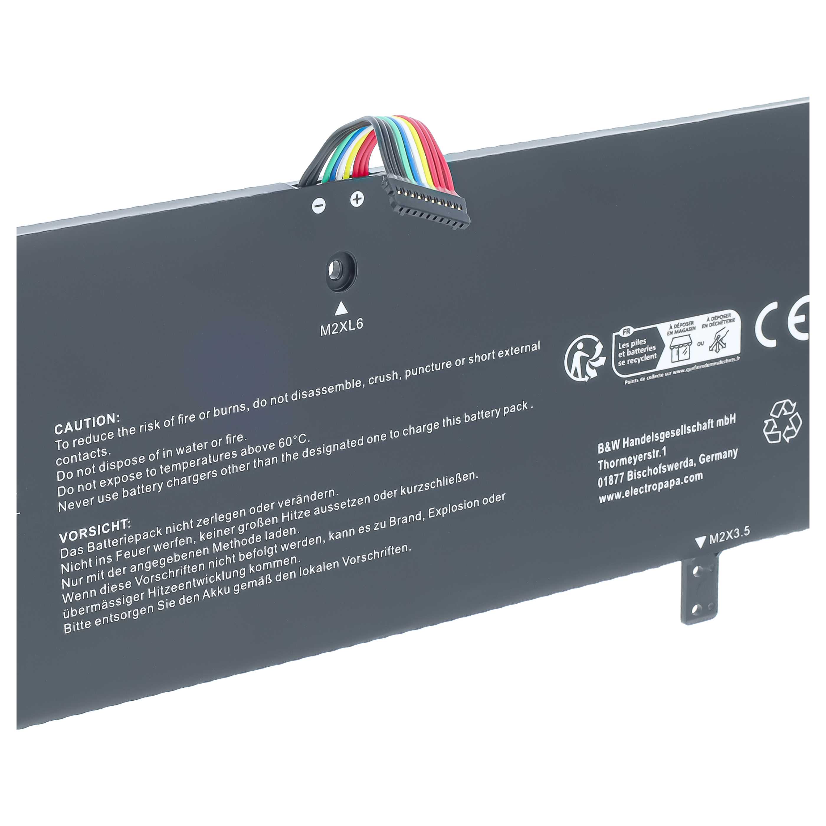 Batteria sostituisce Lenovo L21M4PE3 per notebook - 6900mAh 15,4V Li-Poly