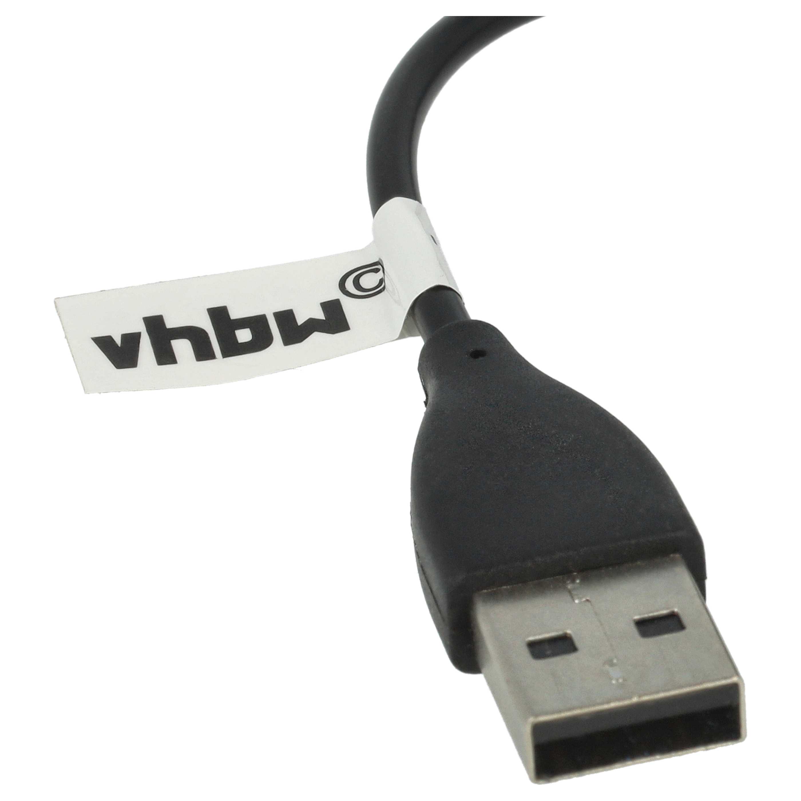 Charging Cable suitable for Fitbit One Fitness Tracker - Cable, 10cm, black