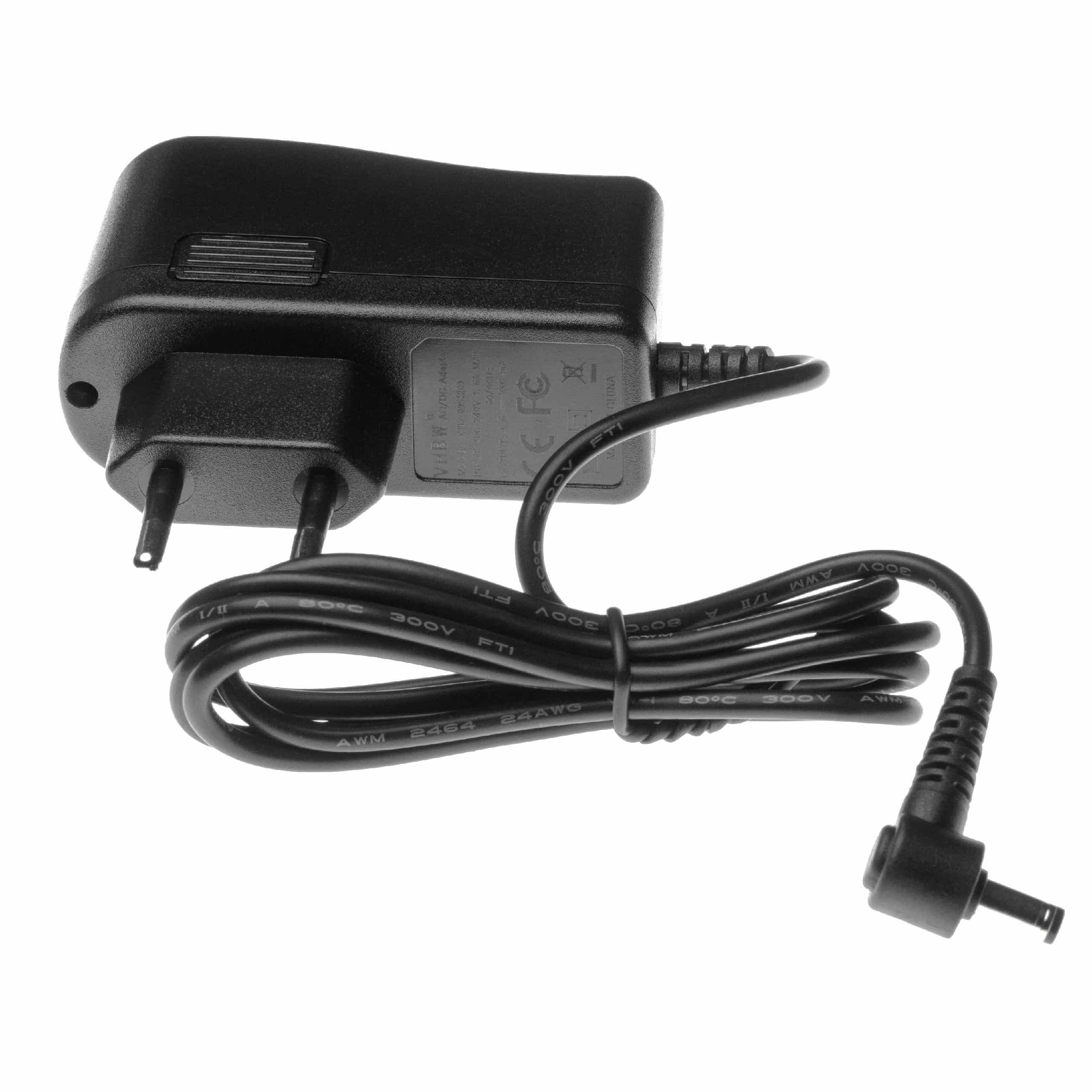 Mains Power Adapter replaces Casio AD-E95100LG for Casio Keyboard, E-Piano - 114 cm