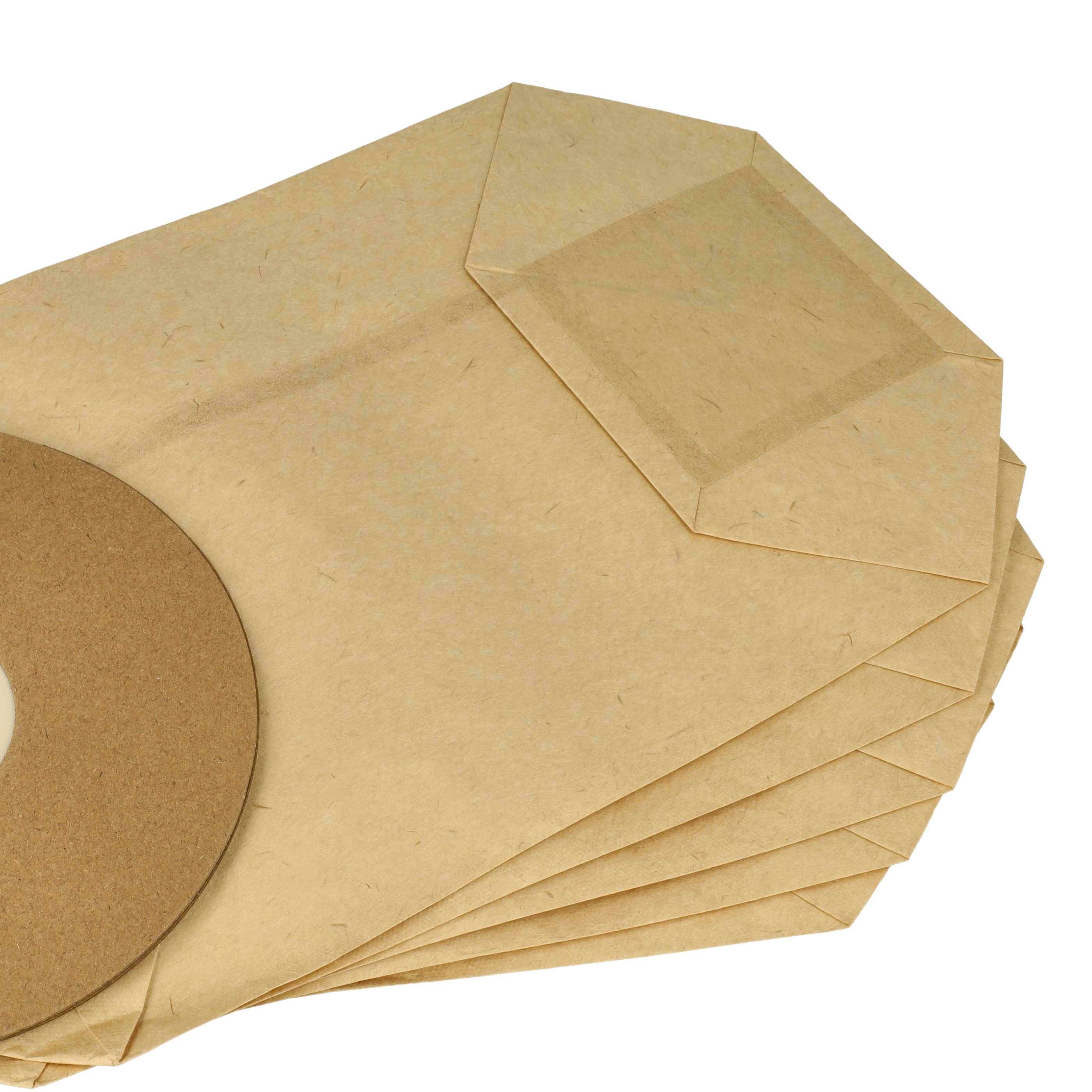 5x Vacuum Cleaner Bag replaces Cleancraft 7013353 for Cleancraft - paper / cardboard