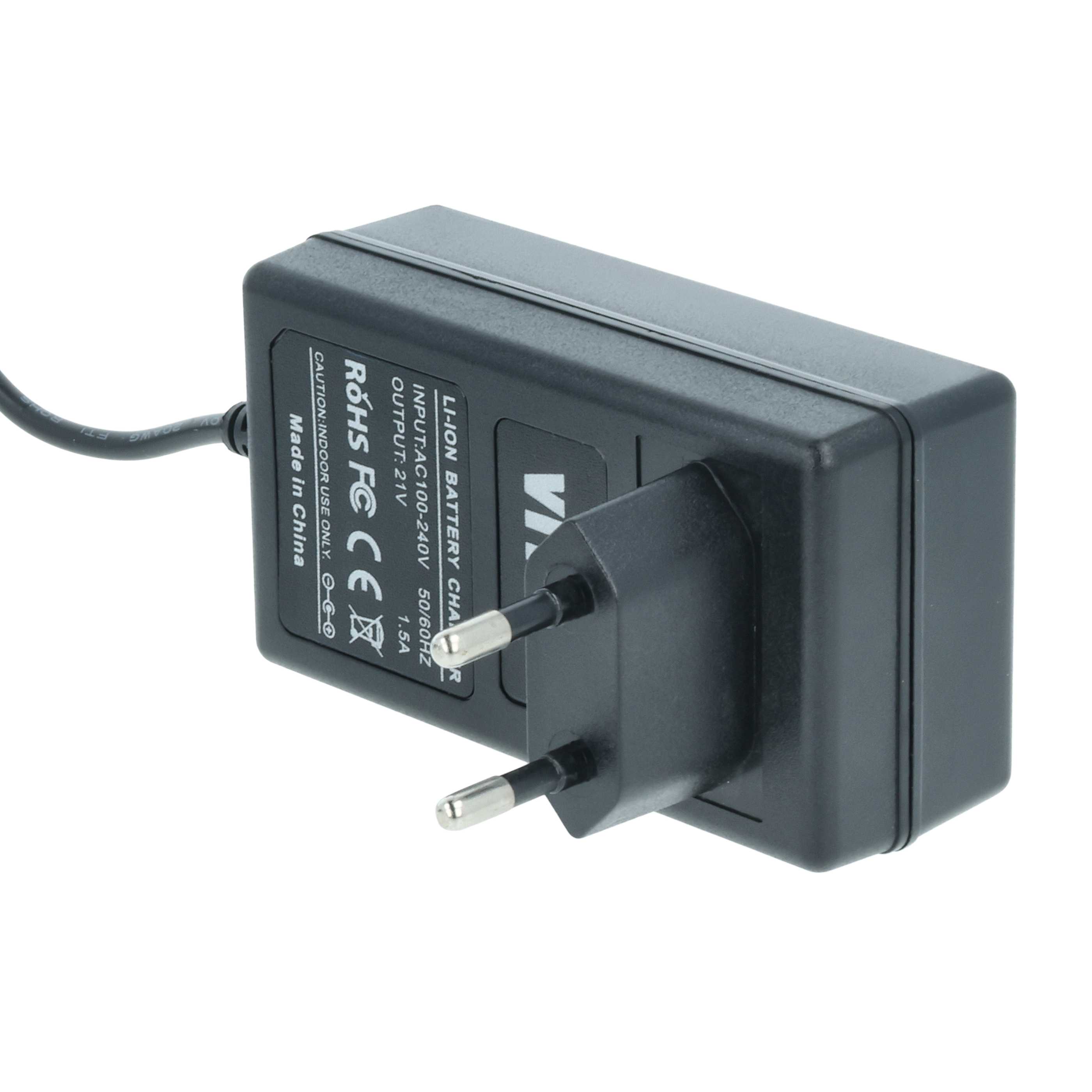 Caricabatterie per batterie utensile DeltaFox, Worx, Rockwell, AL-KO - Li-Ion, 1,5A