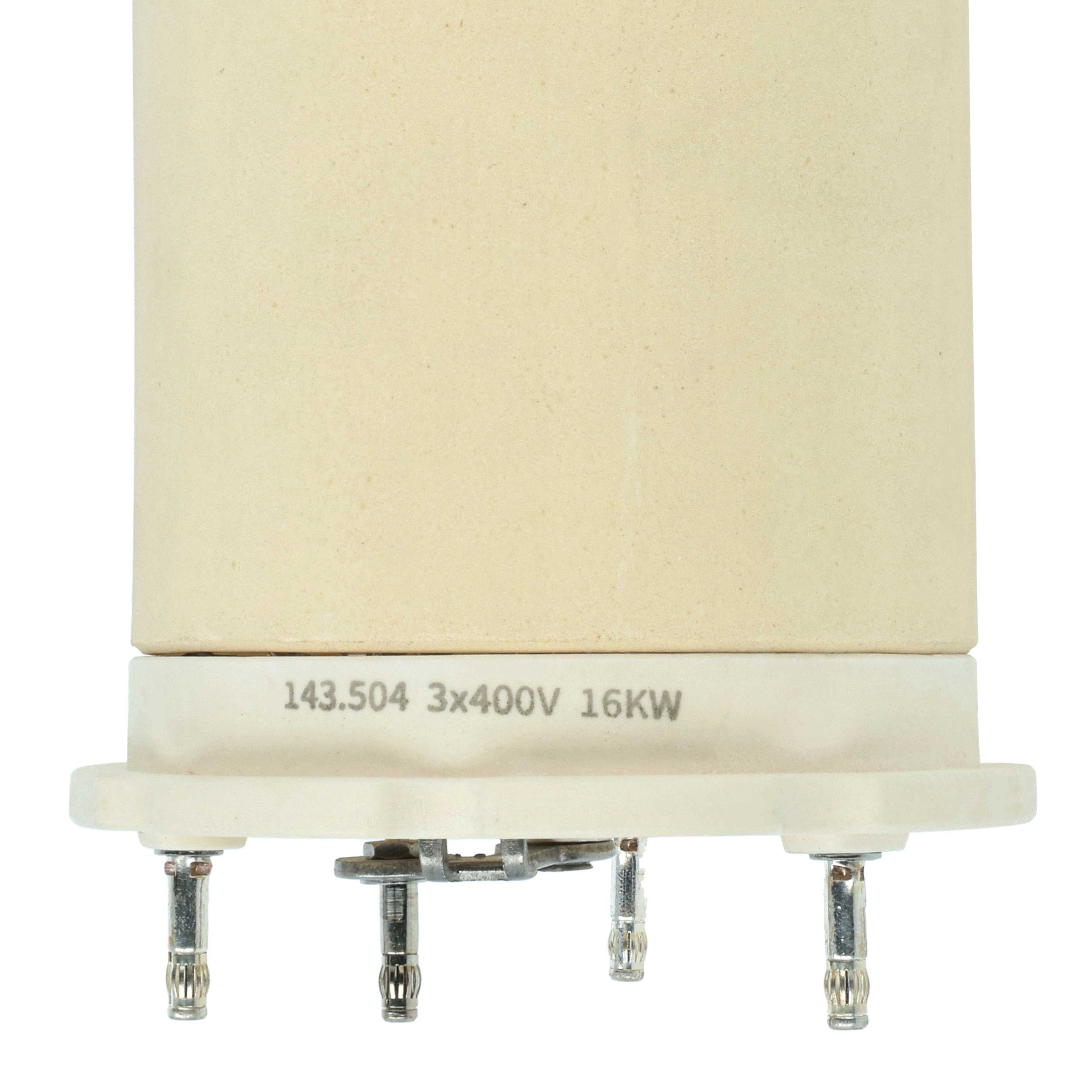 2x Élément chauffant remplace Leister 143.504 pour soufflerie à air chaud Leister - 16000 W, céramique
