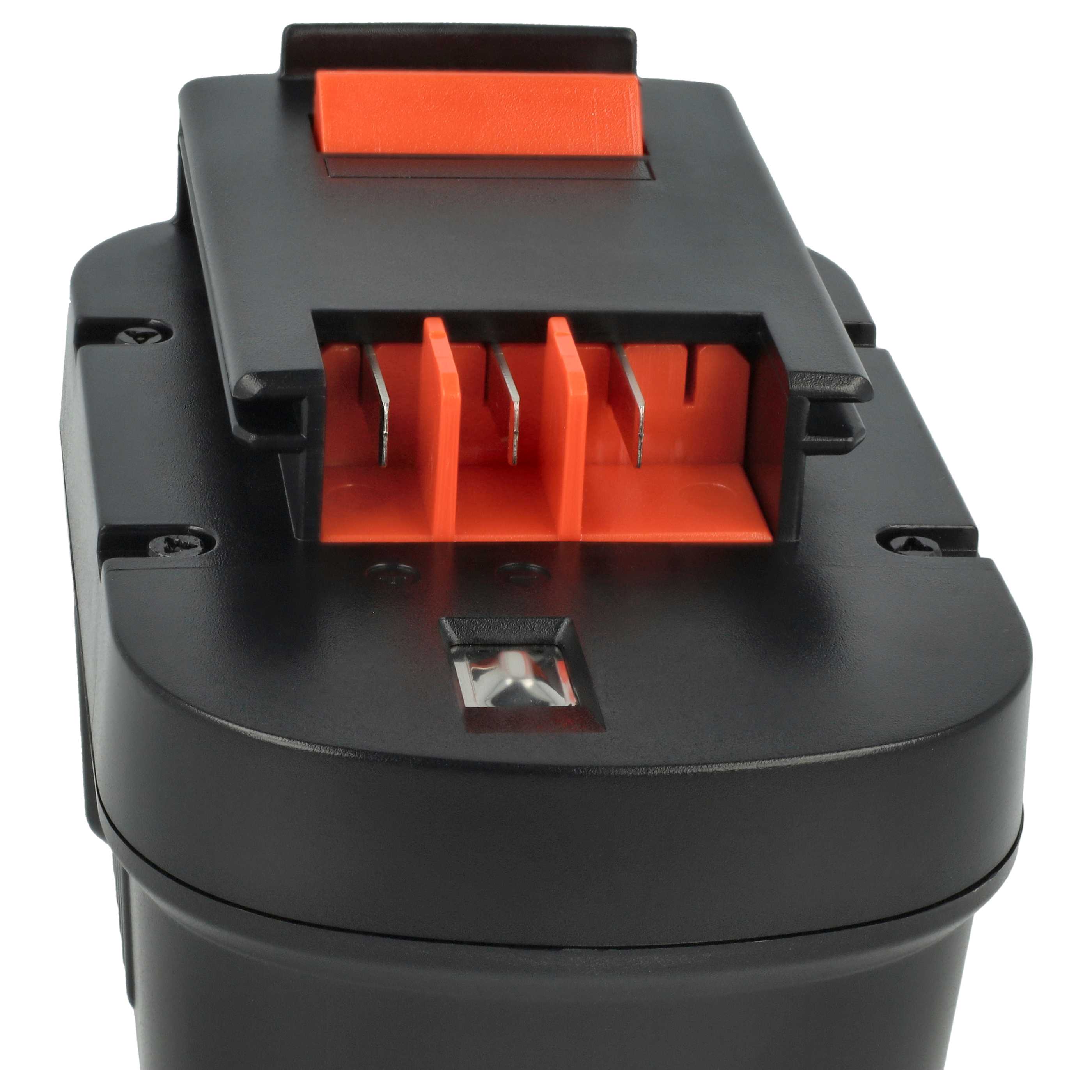 2x Battery replaces Black & Decker A14, 499936-34, 499936-35 Electric Power Tool - 3300 mAh, 14.4 V, NiMH