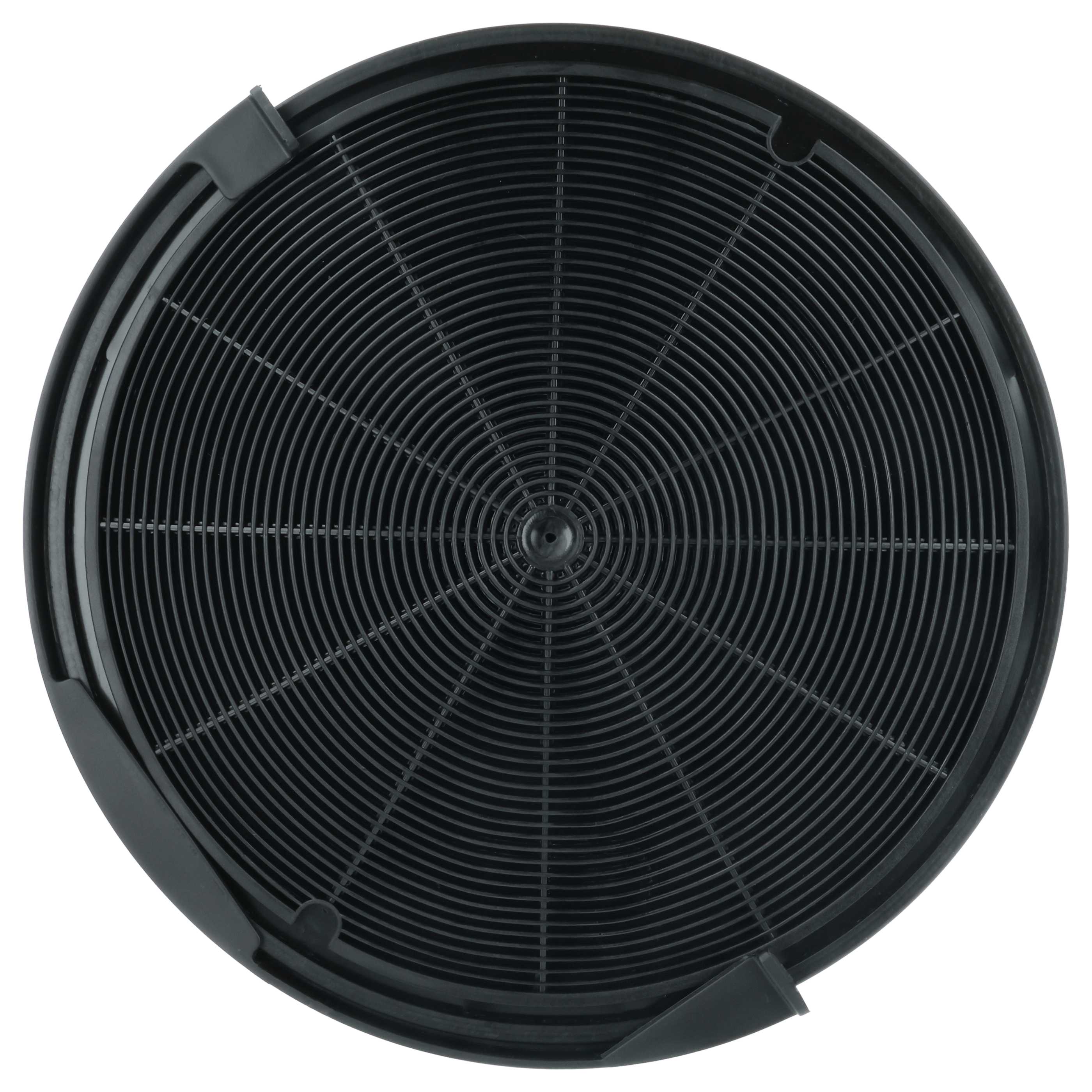 2x Filtres à charbon actif remplace AEG 50247607000, 50240320007, 50239787000, 4002000117 pour hotte Miele