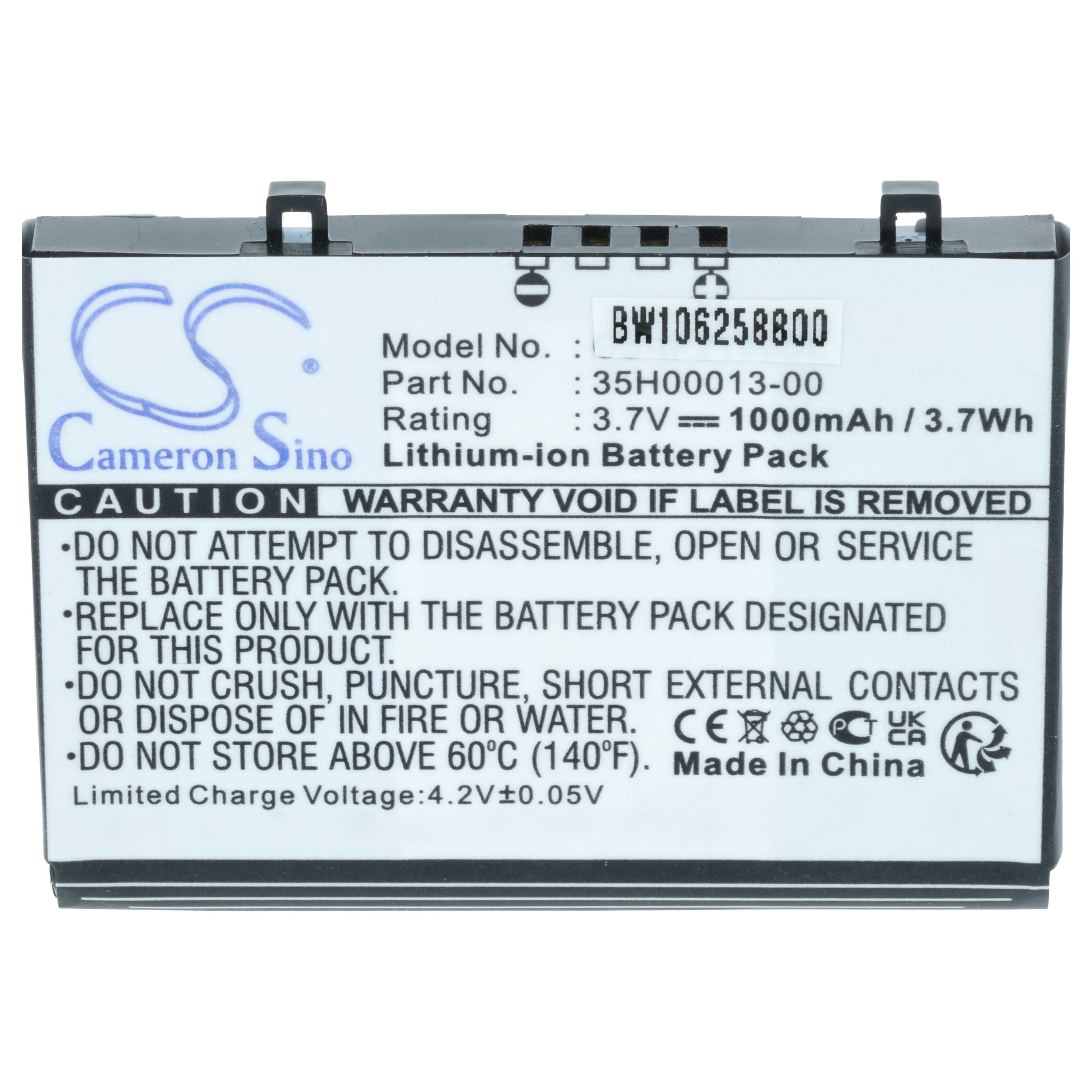 Akumulator do telefonu smartfona zamiennik HP FA110A-AC3, 311949-001 P-093, 310798-B21 - 900 mAh 3,7 V Li-Ion