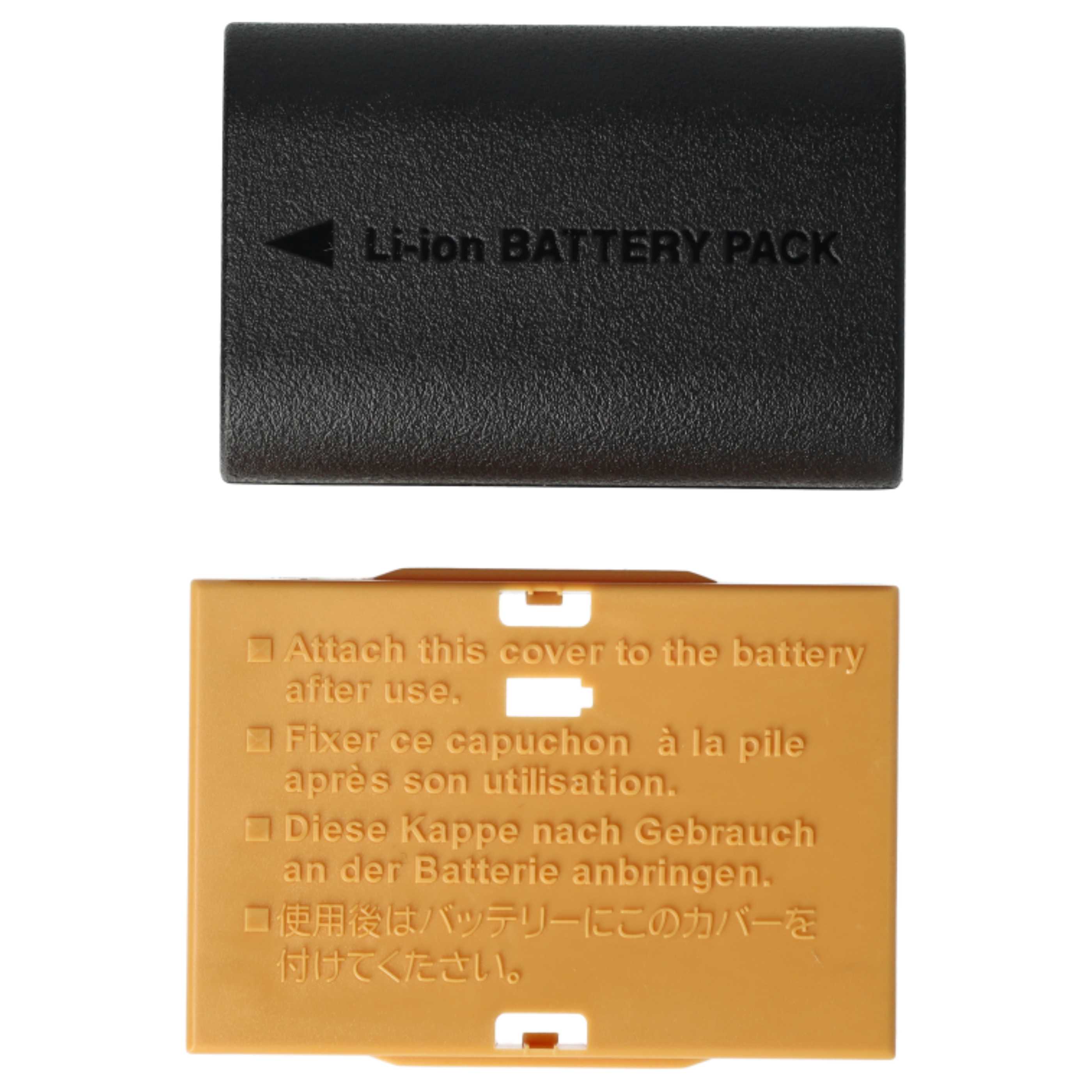 3x Battery replaces Canon LP-E6, LP-E6NH - 2040mAh, 7.2V, Li-Ion