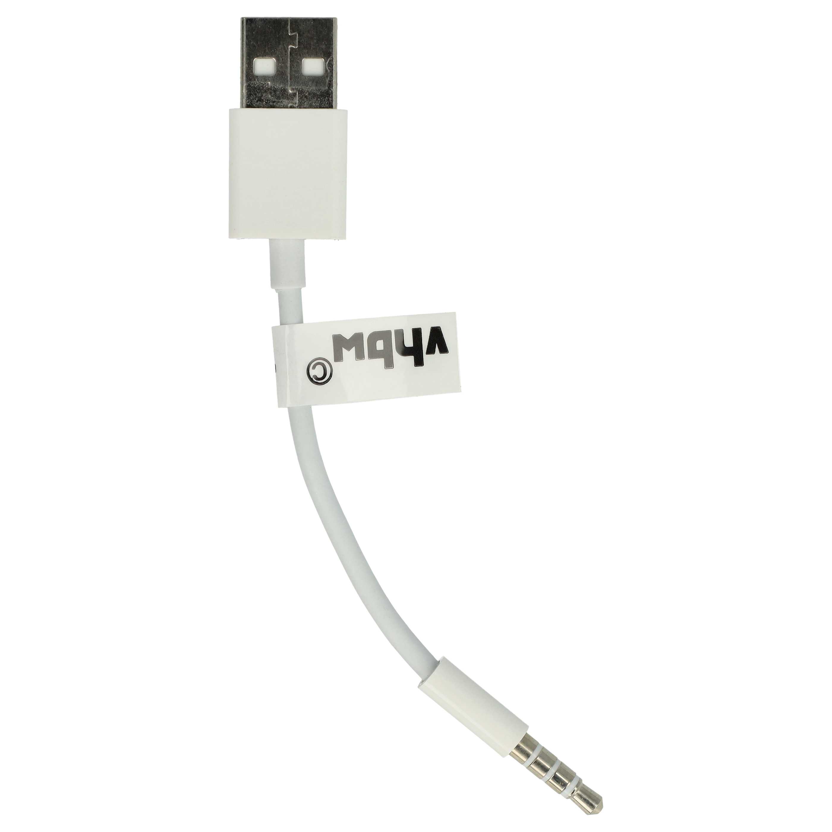 USB Data Cable Charging Cable suitable for Dr. Dre / Apple IPod Shuffle etc., 10 cm