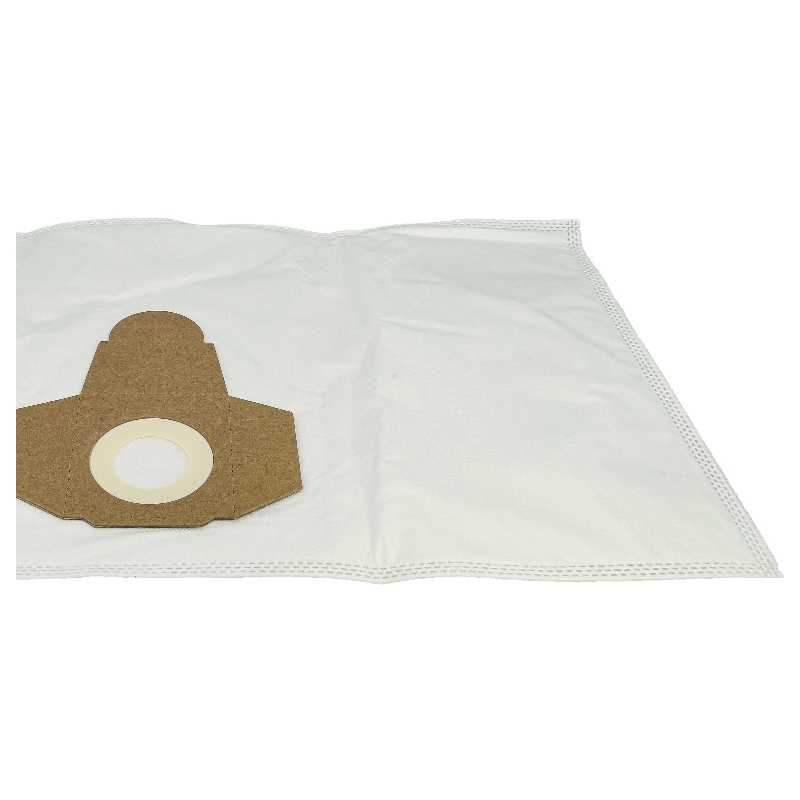 5x Sac remplace Einhell 23.421.30, 23.511.52 pour aspirateur Parkside - polyester, microfibre non tissée
