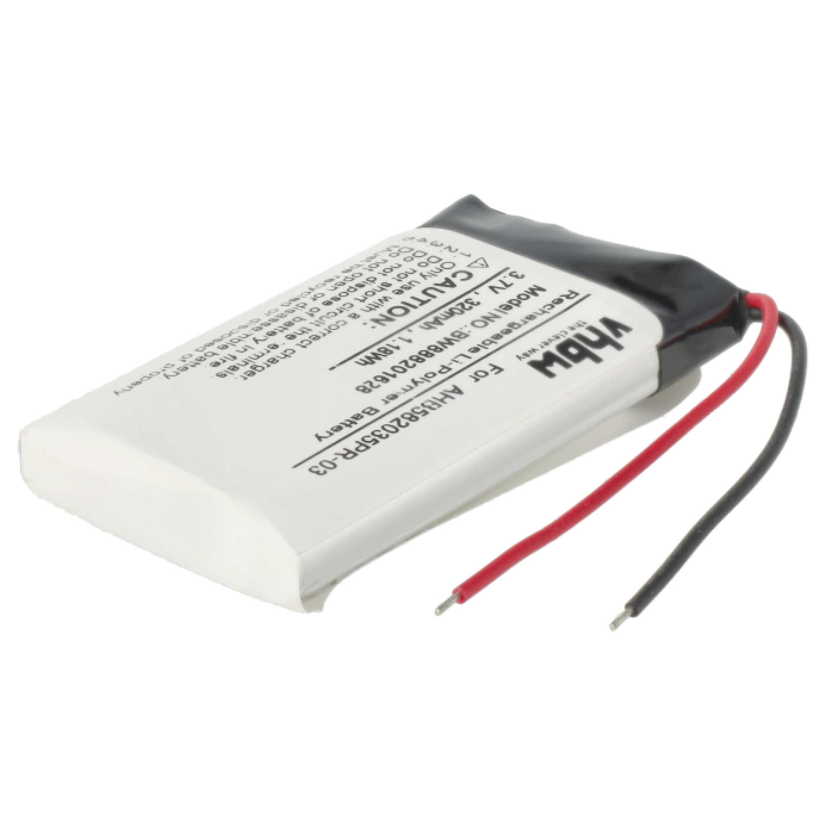 2x Akumulator do telefonu głośnika konferencyjnego zamiennik Jabra AHB582035PR-03 - 320 mAh 3,7 V LiPo