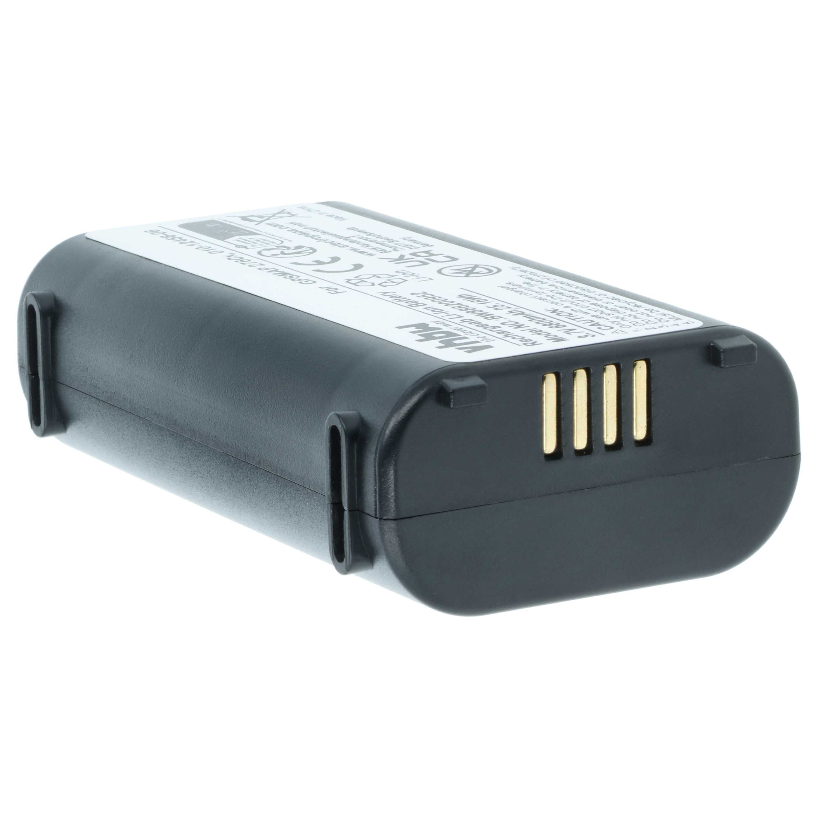 Batería reemplaza Garmin 361-00092-00, 010-12456-06 para localizador GPS - 6800 mAh 3,7 V Li-Ion