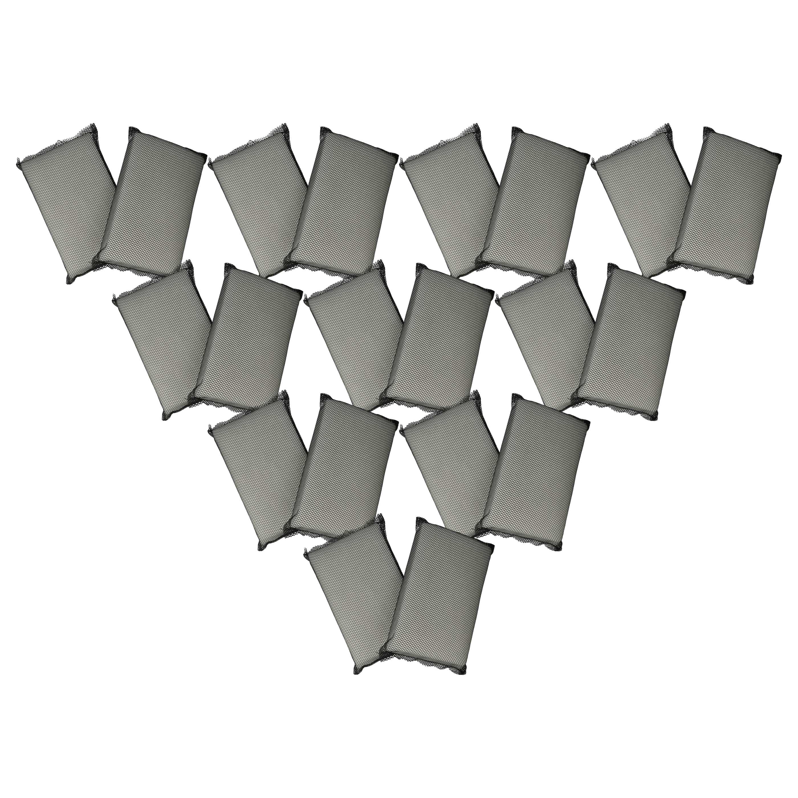 20x Filtre pour aspirateur de piscine Meranus Power 4 -Microfiltre 25 x 16 x 10 cm
