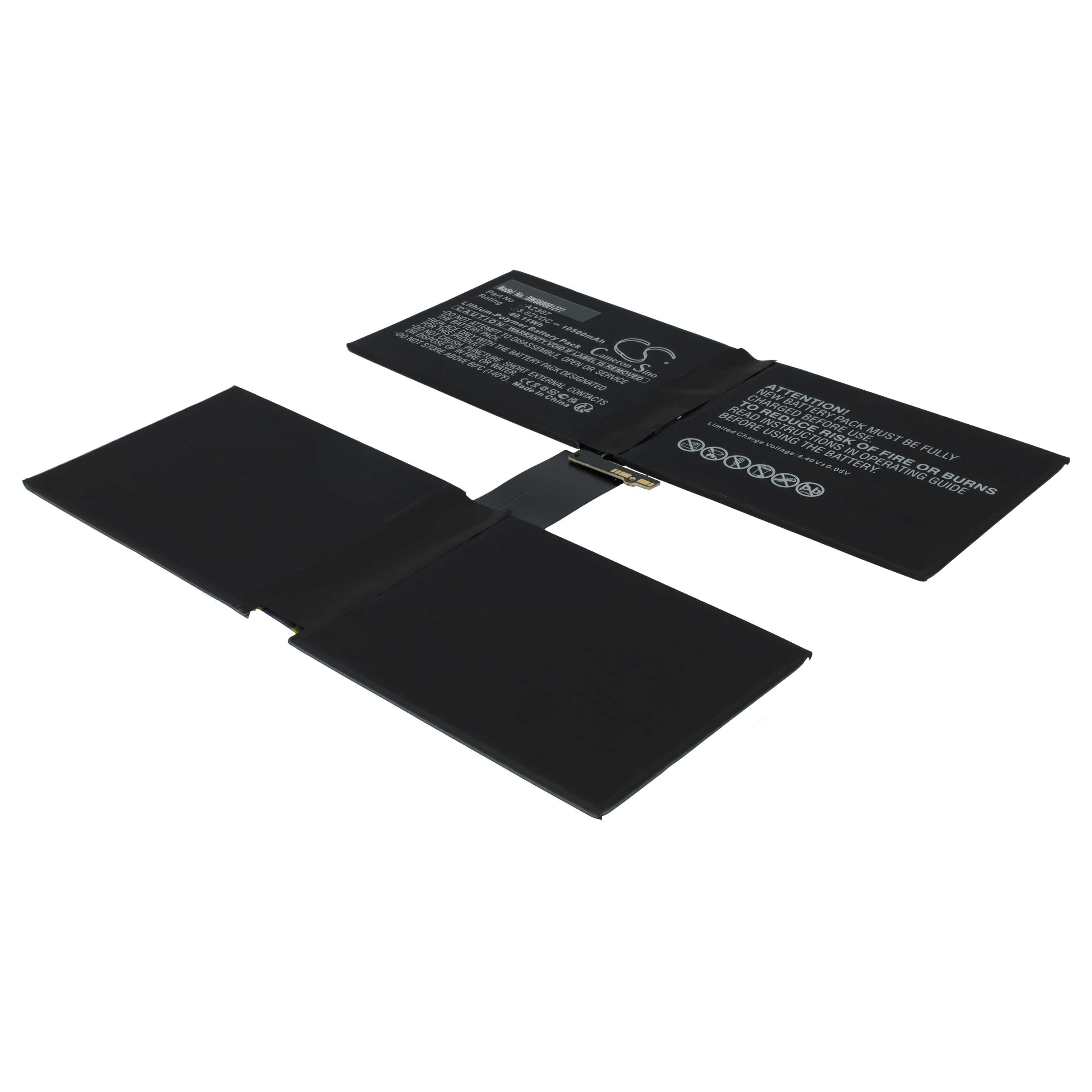 Tablet Battery Replacement for Apple A2387 - 10500mAh 3.82V Li-polymer