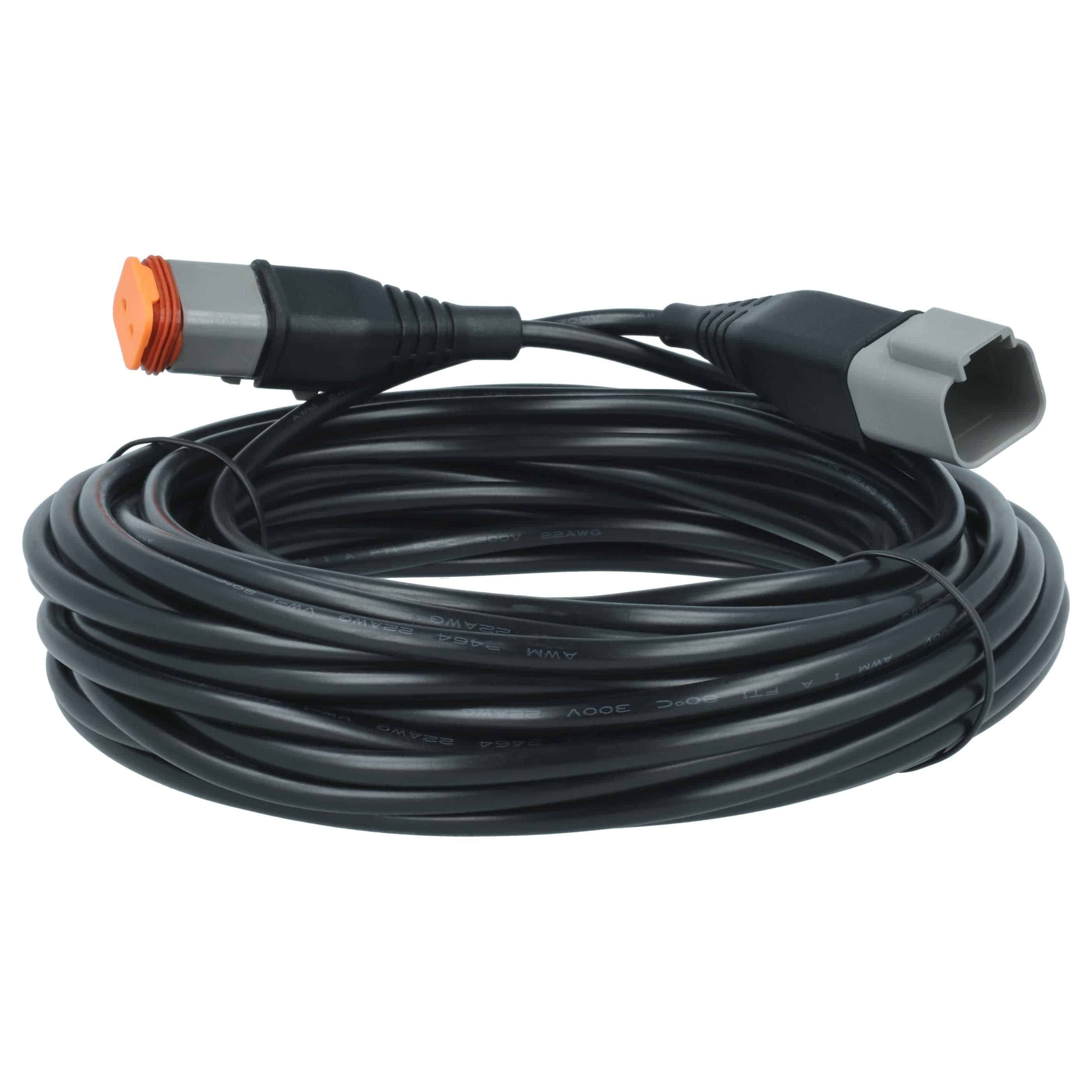 Extension Lead for RTK Reference Station suitable for Mammotion LUBA Robot Mower - 10 m
