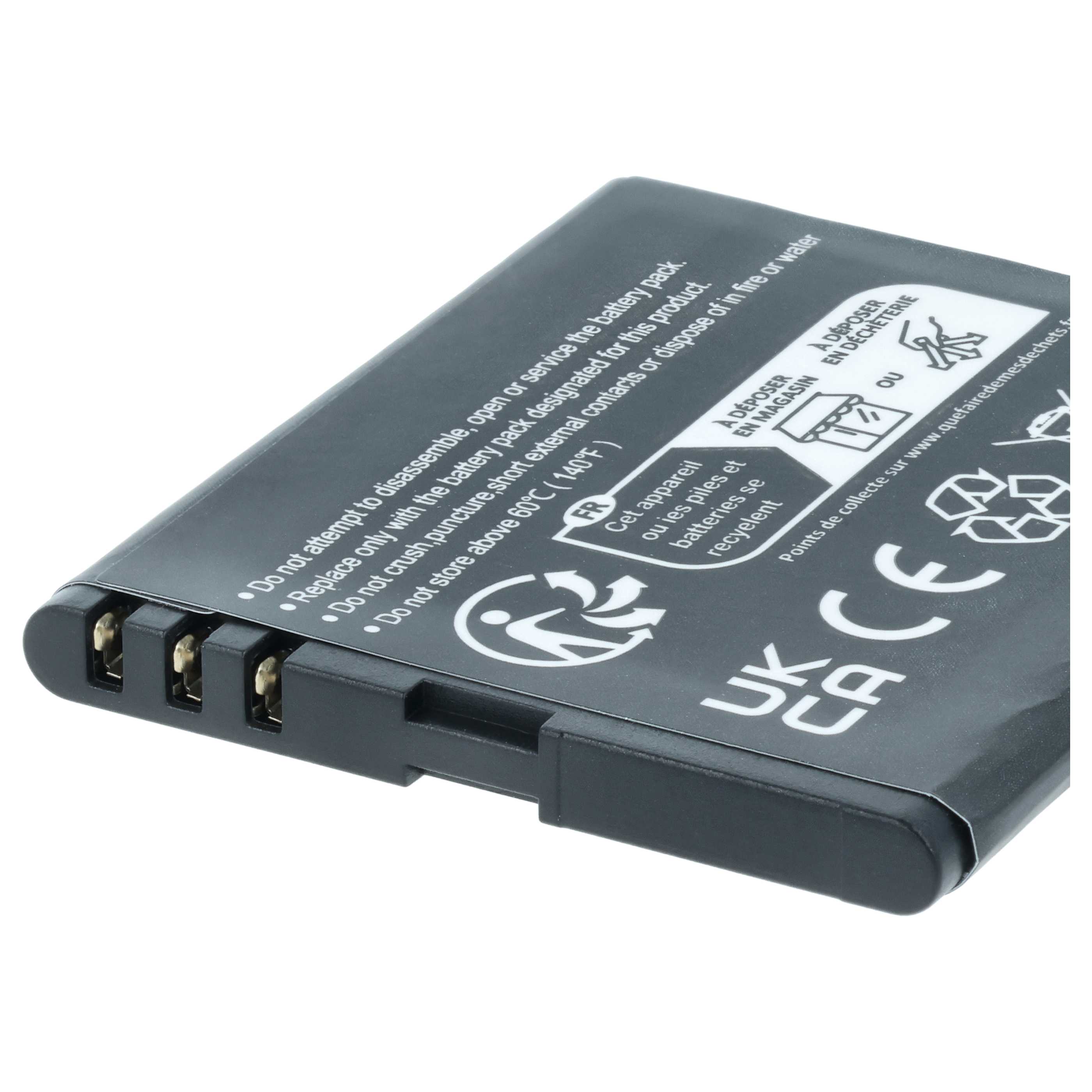 Akumulator do telefonu dla seniora zamiennik Bea-fon 1ICP/4/25/40 - 600 mAh 3,7 V Li-Ion