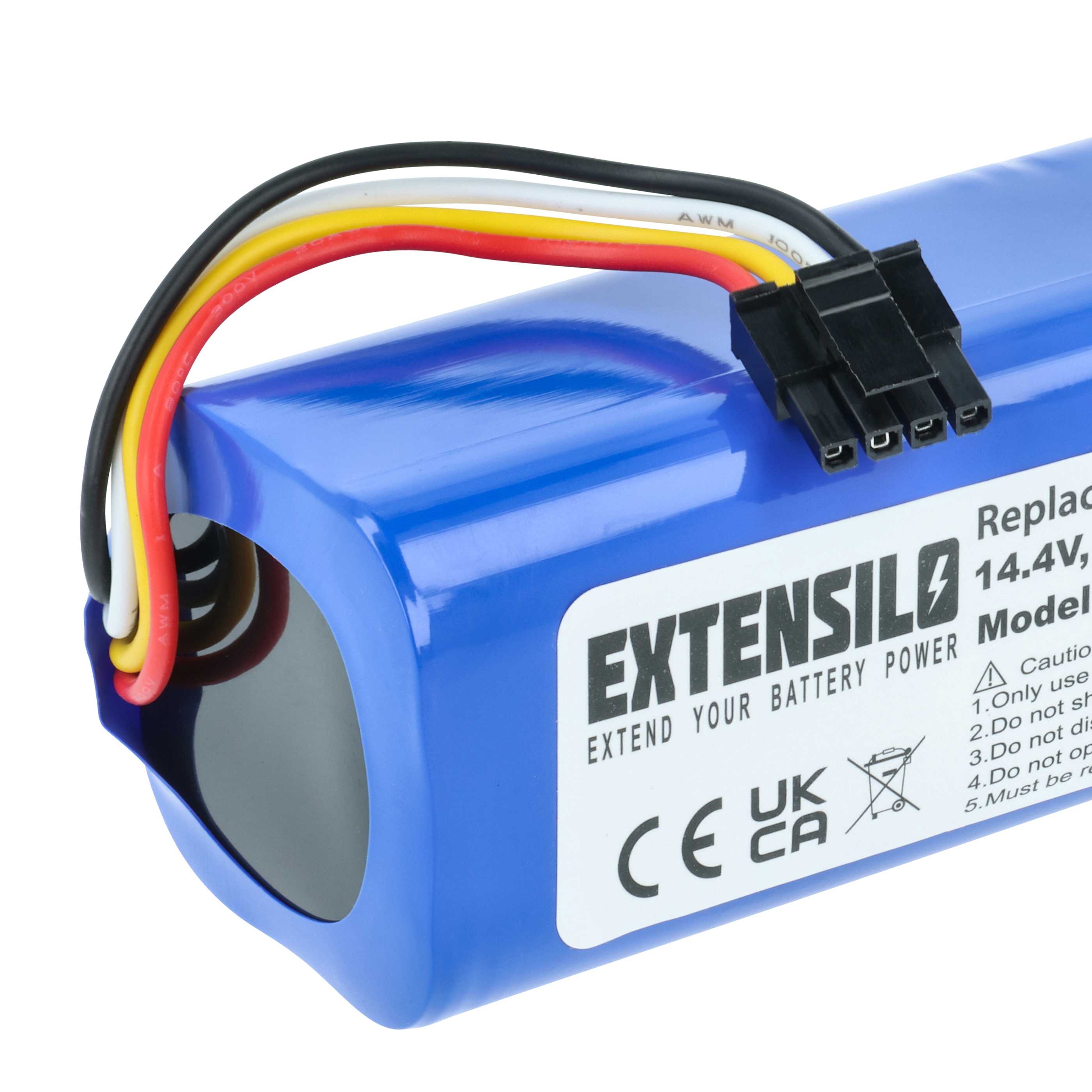 Batterie remplace Xiaomi BRR-2P4S-5200S, P2008-4S2P-MMBK pour aspirateur Dreame - 6,8Ah 14,4V Li-ion