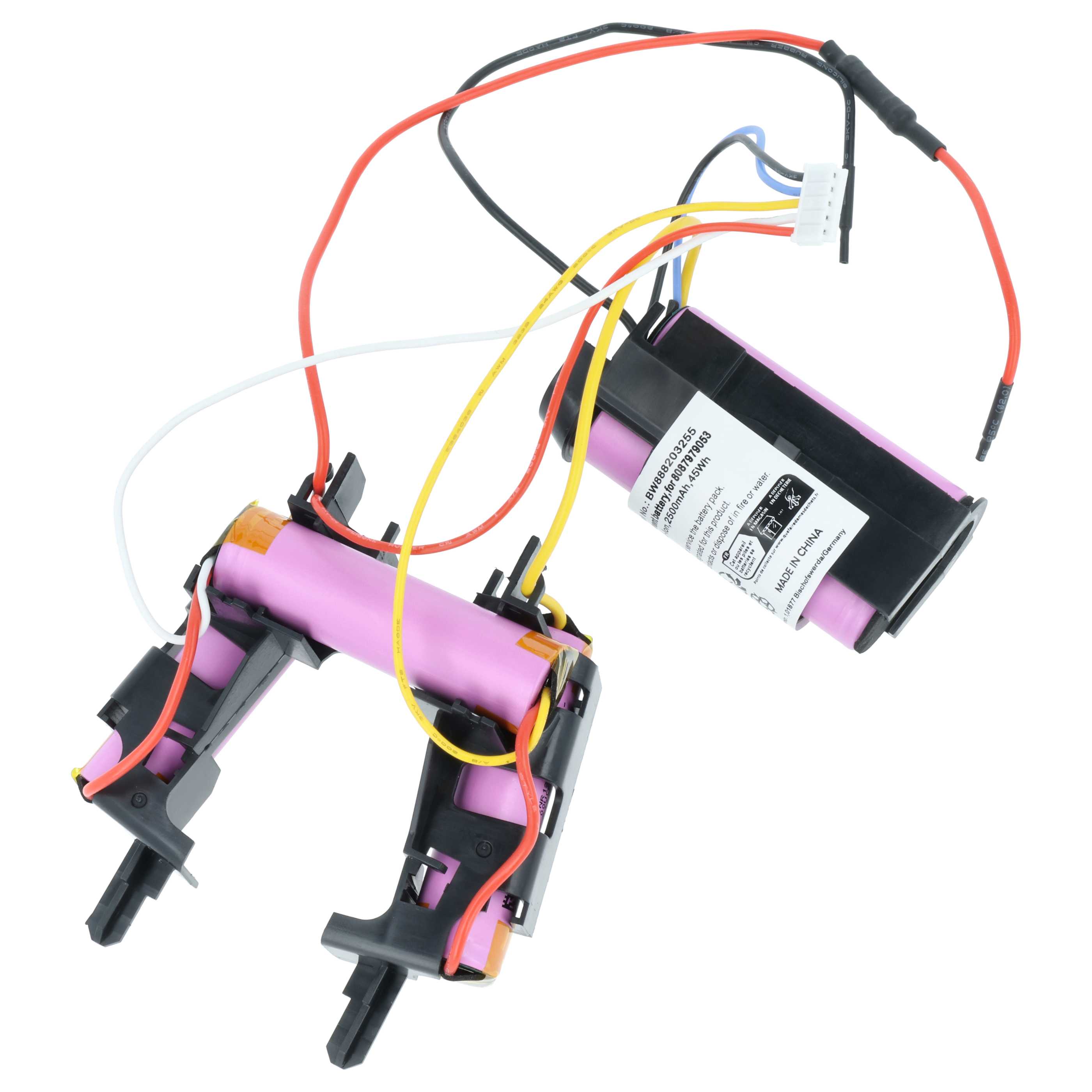 Battery replaces AEG 4055477303, 140131060034, 8087979053, 809115702 for Electrolux etc. 2500mAh, 18V, Li-Ion