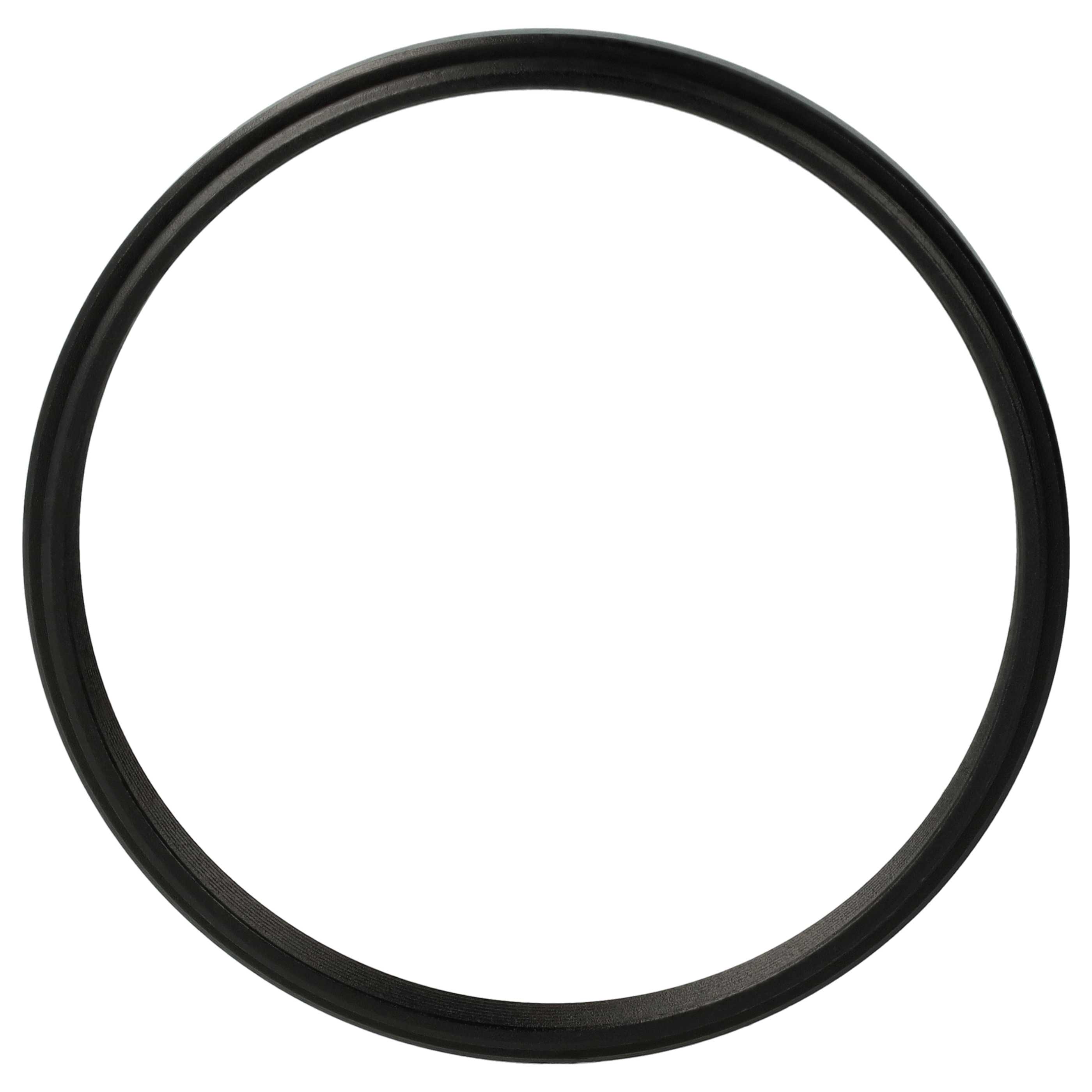 Redukcja filtrowa adapter Step-Down 58 mm - 55 mm pasująca do obiektywu - metal, czarny