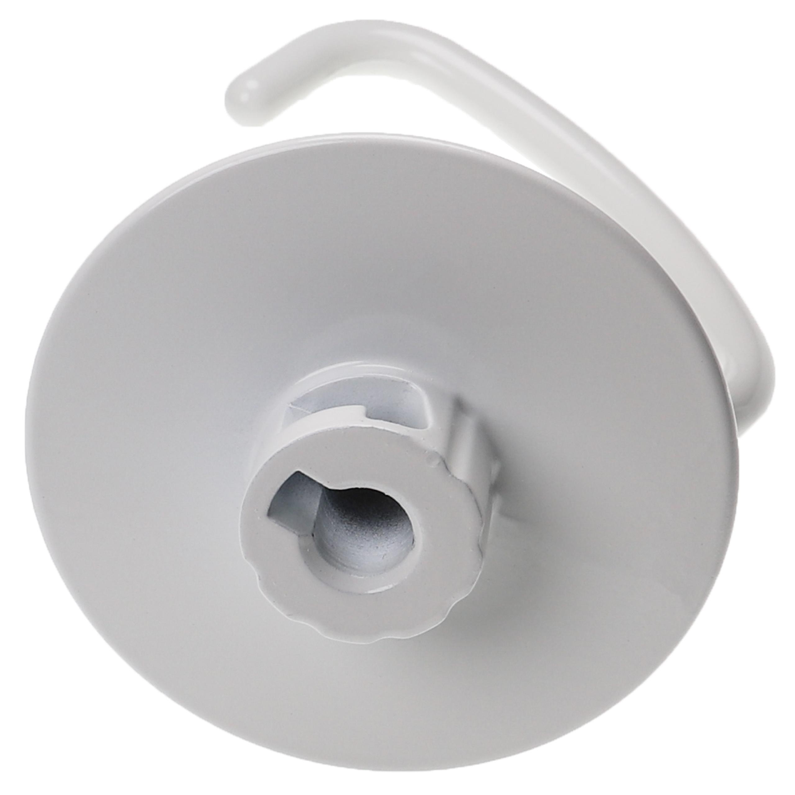 Dough Hook Replacement for Indesit-Company C00510811 for Kitchen Machine - Mixing Paddle, white