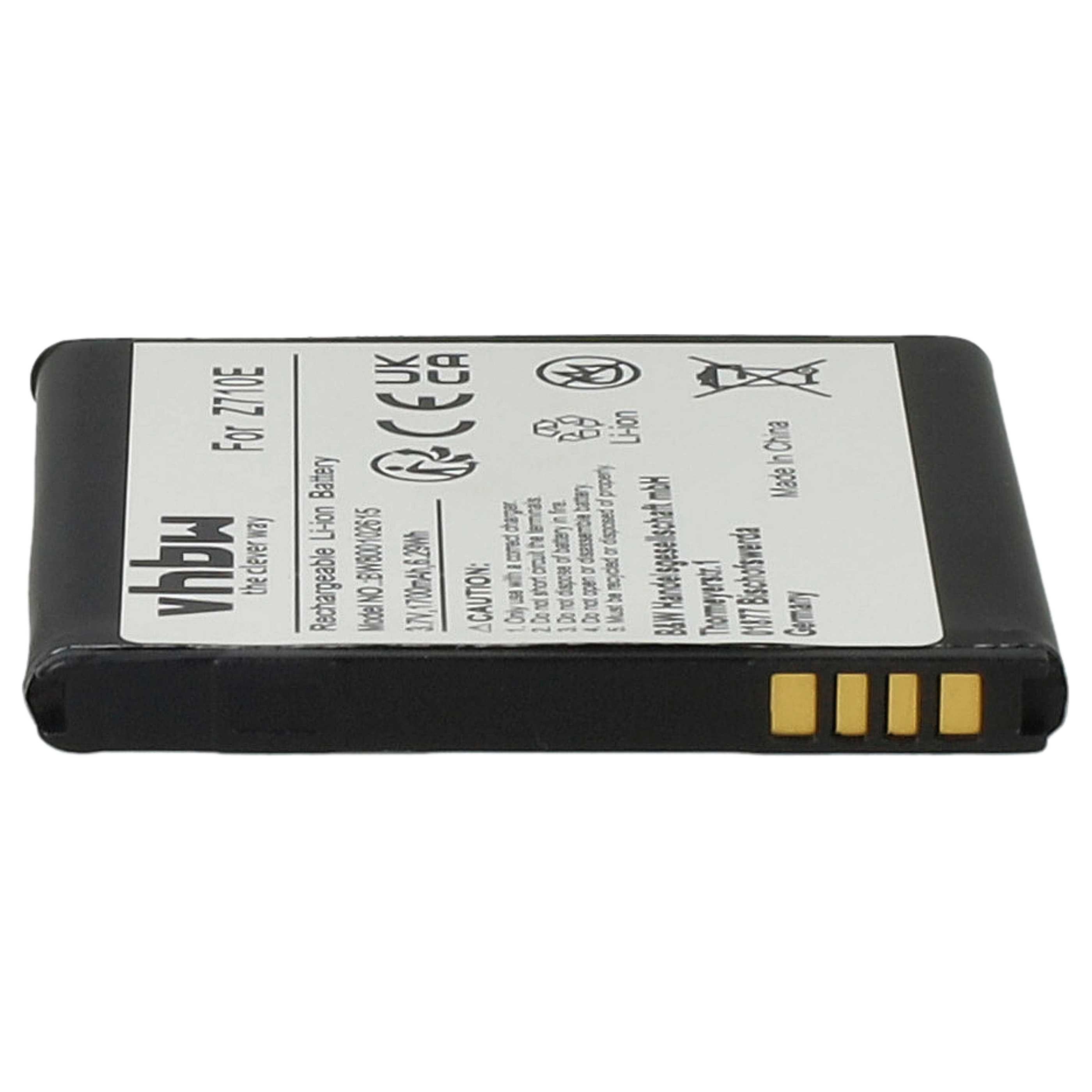 Akumulator do telefonu smartfona zamiennik HTC 35H00170-01M, 35H00150-01M, BA58130 - 1700 mAh 3,7 V Li-Ion