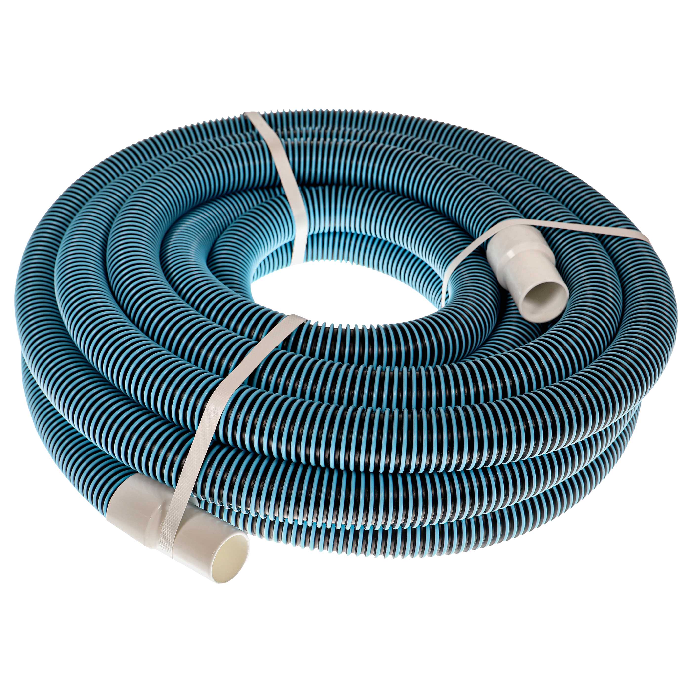 Pool Hose suitable for Skimmer, Pool Floor Vacuum Cleaner, Filter Unit - 11 m long, 32 mm ⌀ Round Connector