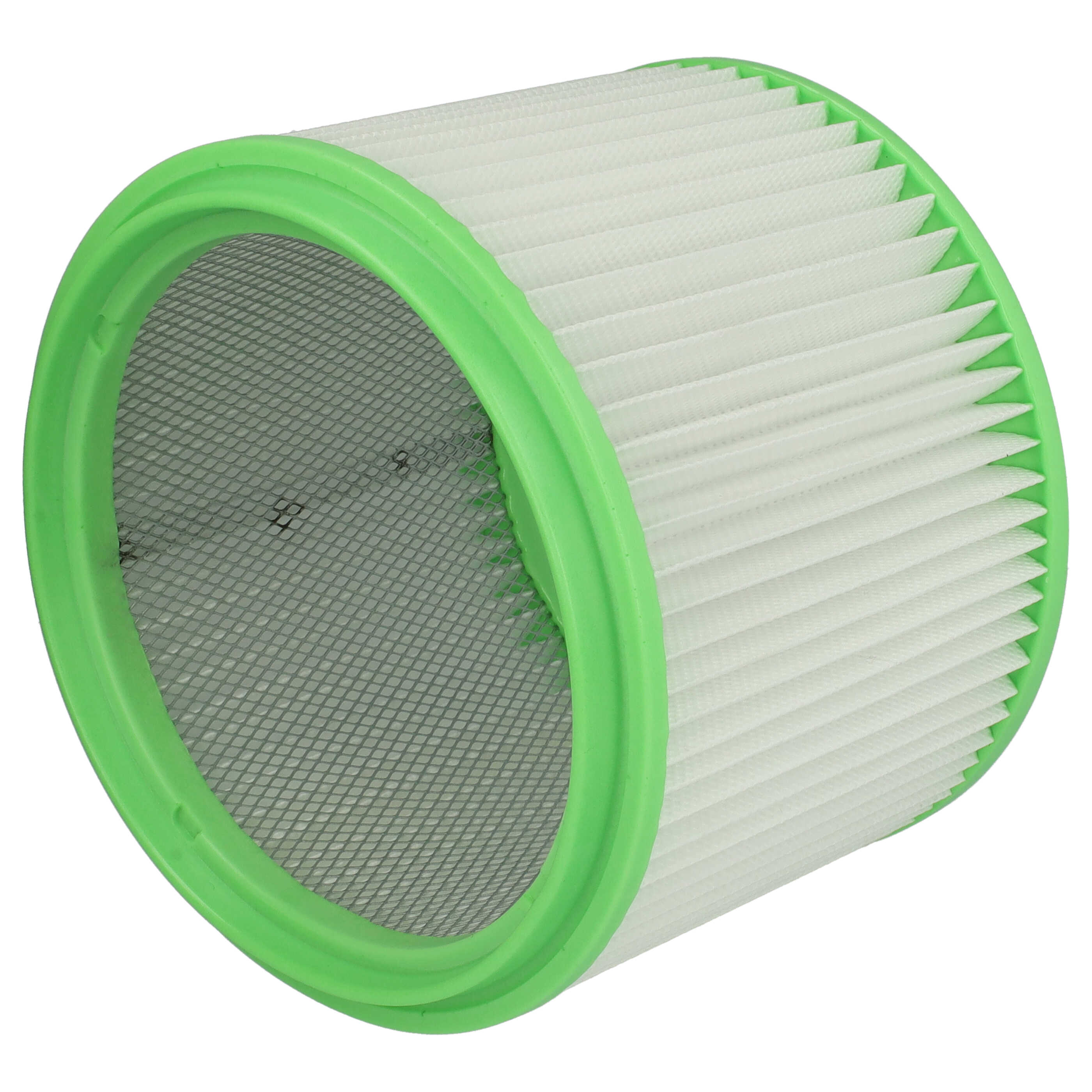 Filtercartridge filter replaces Makita 413525 for Gisowatt Vacuum Cleaner, white / green
