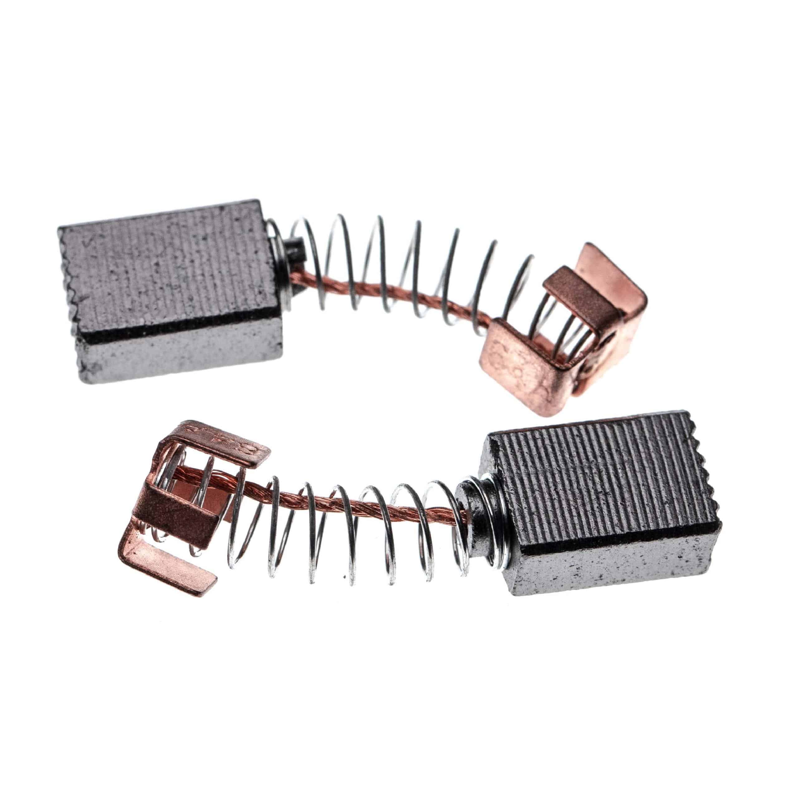 2x Carbon Brush as Replacement for Makita 191627-8, CB-57 Electric Power Tools + Spring, 5 x 8 x 11mm