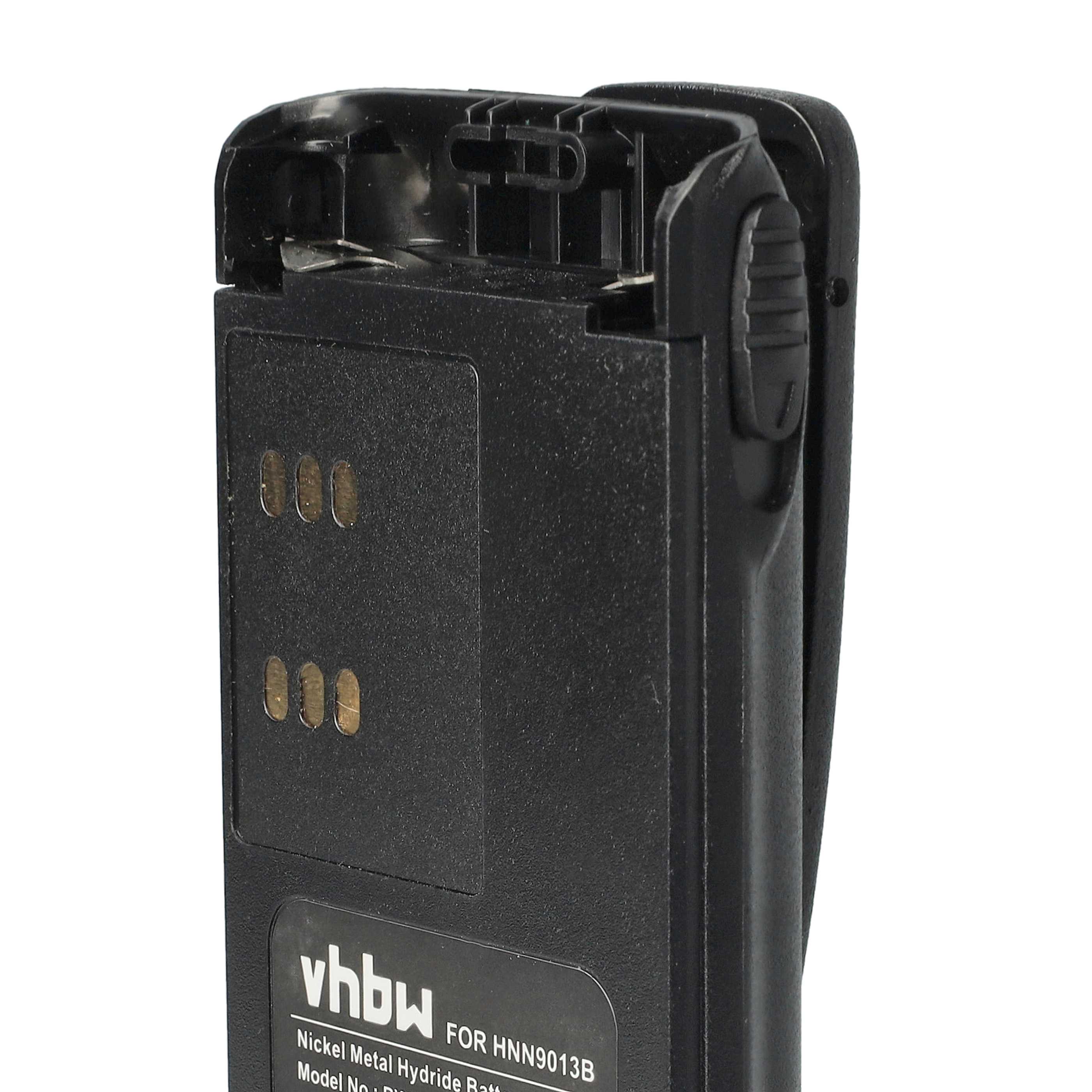Radio 10x Battery replaces Motorola HMNN4151, HMNN4154, HNN4001, HMNN4158, HMNN4159 - 2100 mAh 7.2 V NiMH