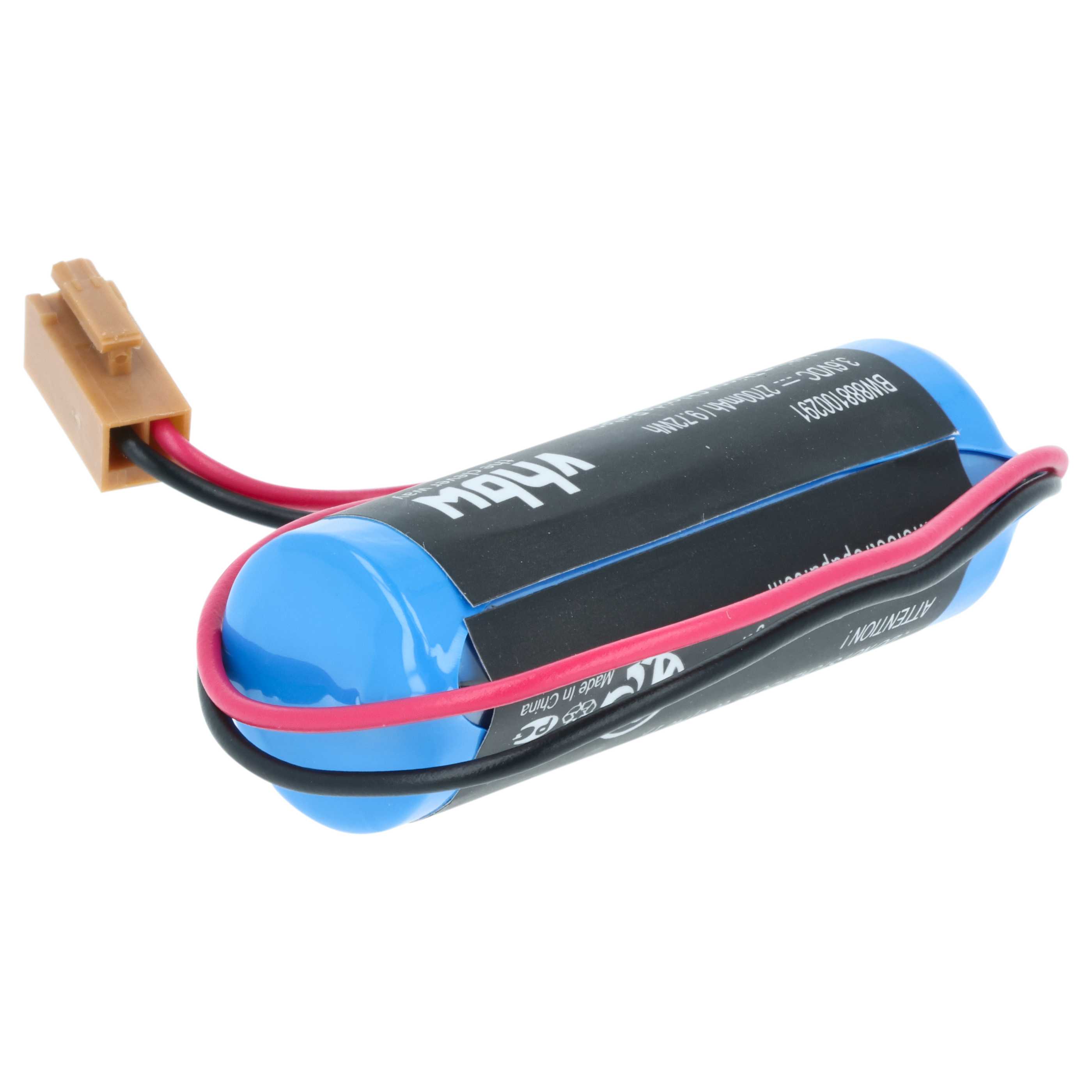 Bateria do PLC programowalnego sterownika zamiennik Maxell ER17/33 - 2700 mAh 3,6 V Li-MnO2