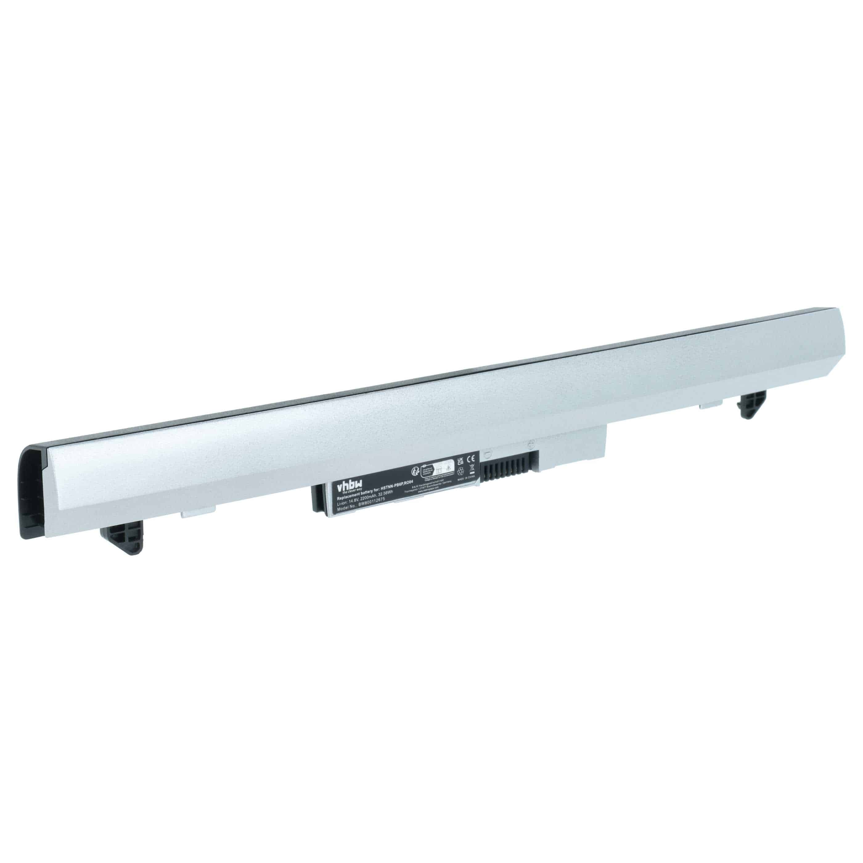 Akumulator do laptopa zamiennik HP HSTNN-PB6P, 811347-001, HSTNN-LB7A - 2200 mAh 14,8 V Li-Ion, czarny