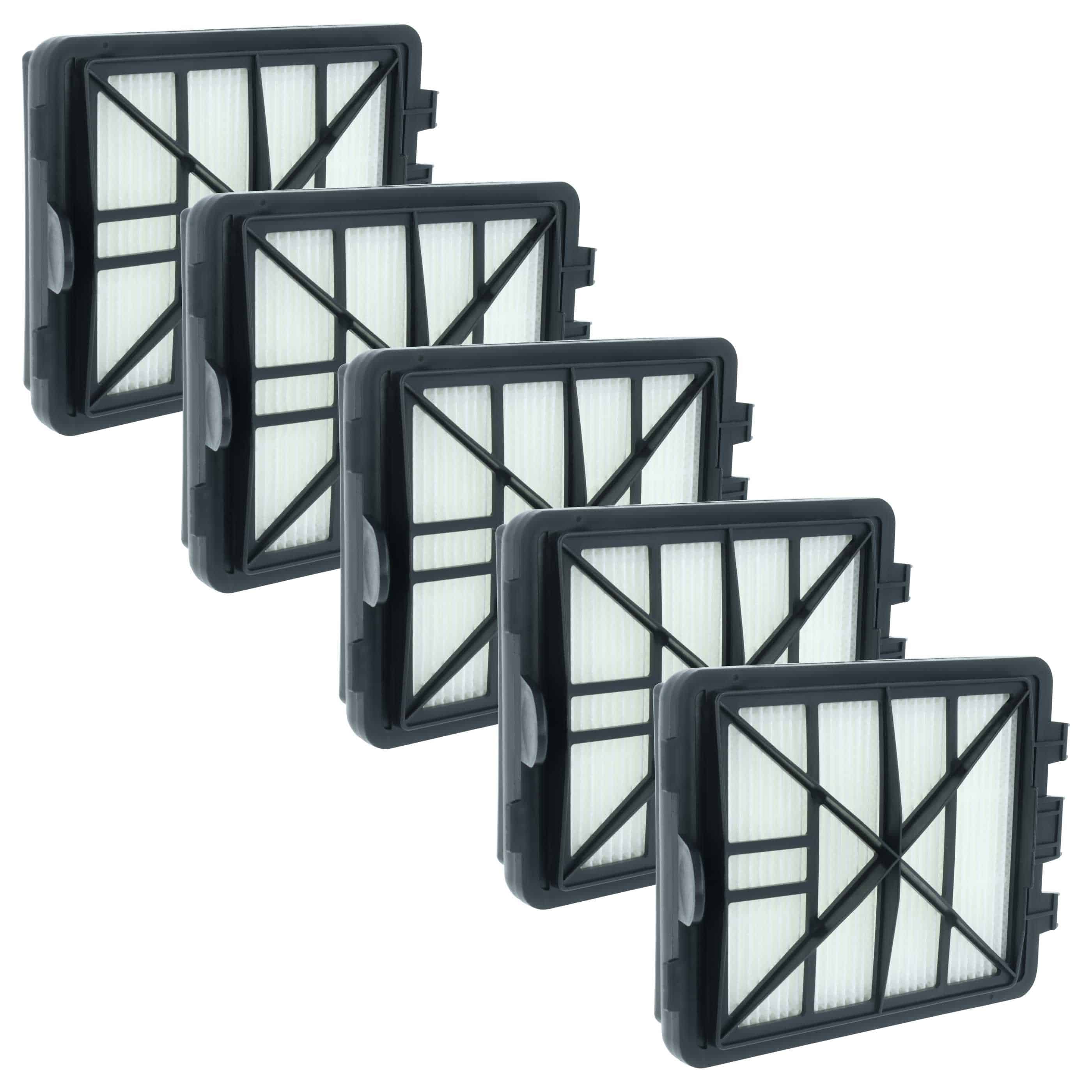 5x Filtro reemplaza Kärcher 6.414-805.0, 64148050 para aspiradora Kärcher - filtro aire salida EPA