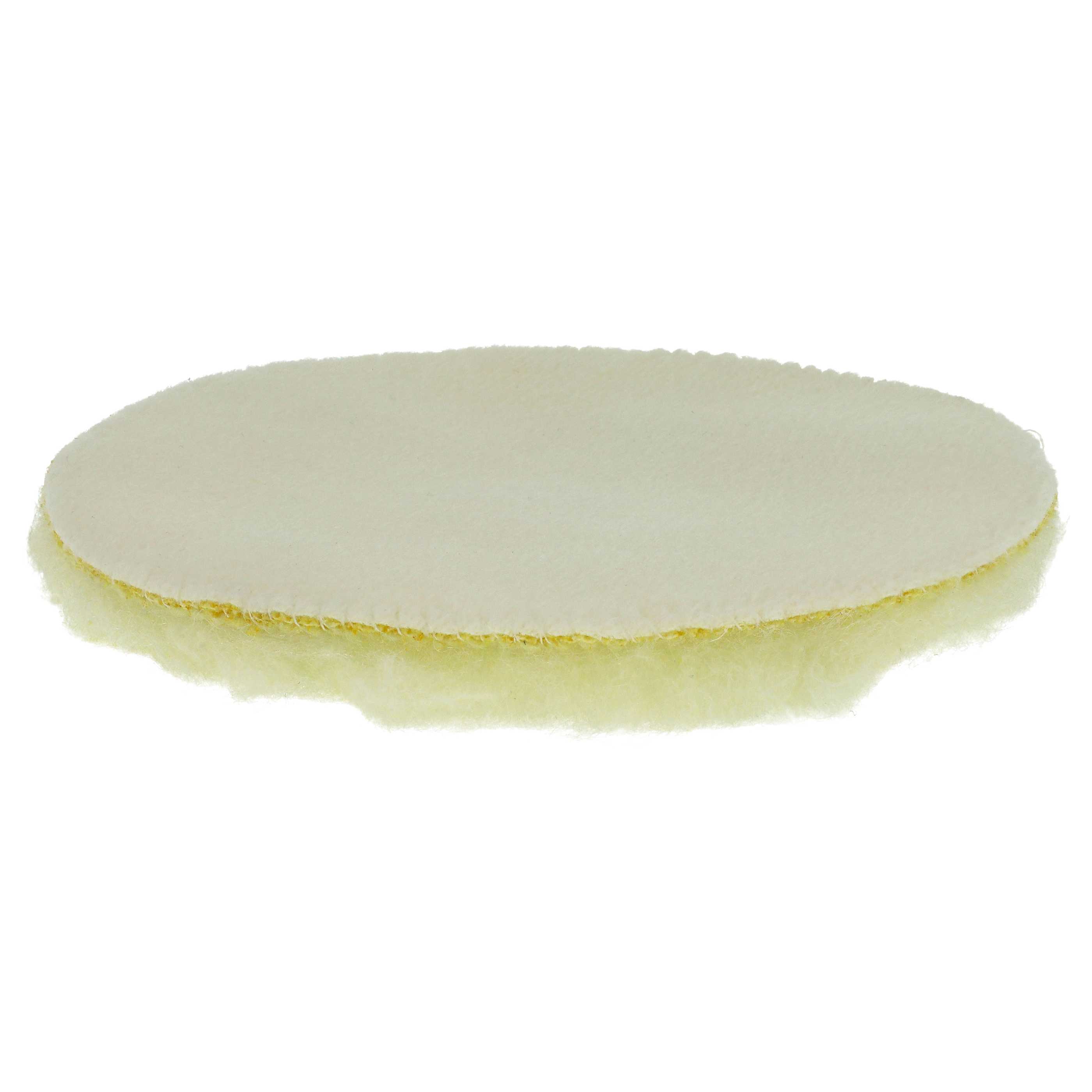 4x Eponge de polissage remplace Bosch 2609256049, 3165140386524 pour ponceuses Bosch- 12,5 x 2 cm, avec velcro
