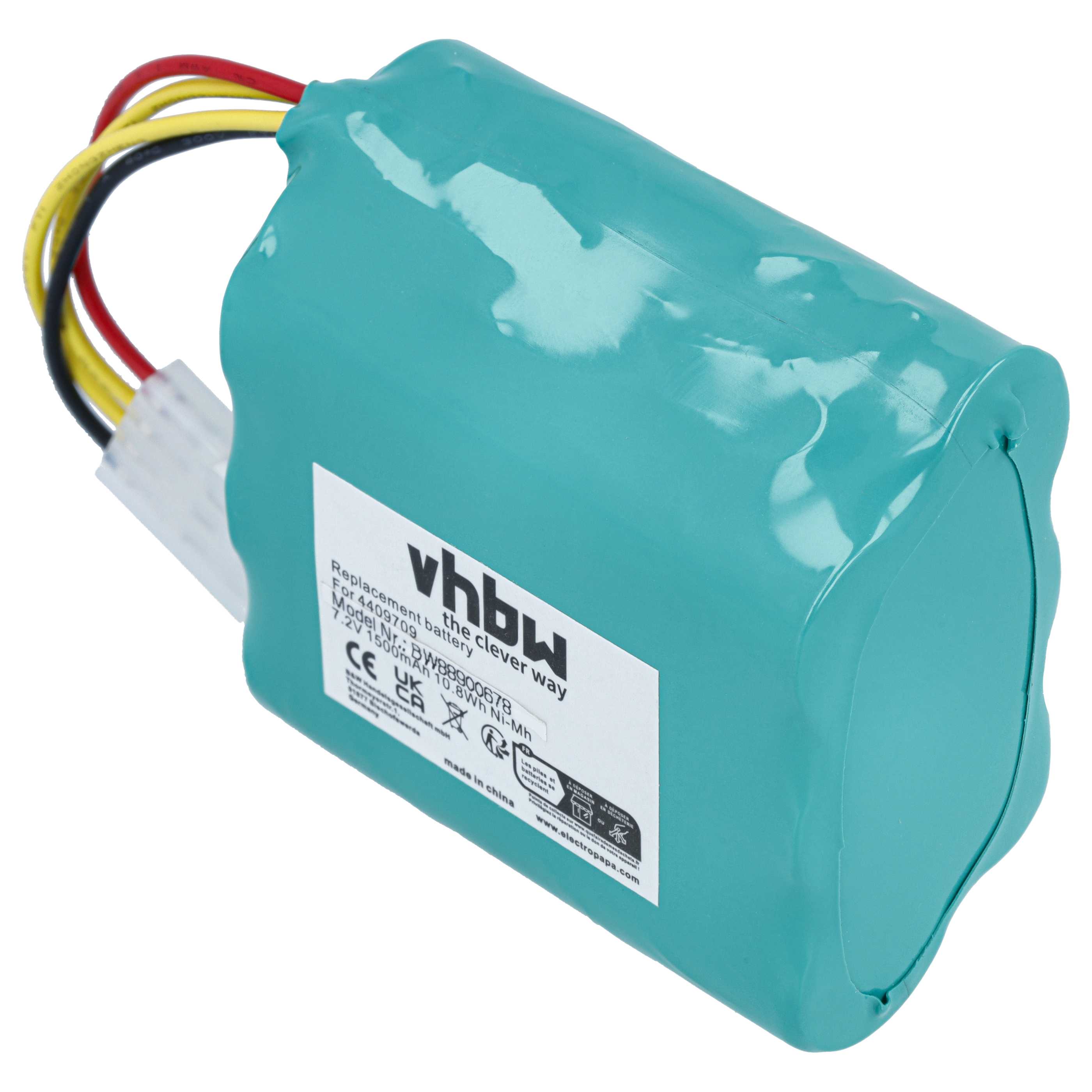 Akku als Ersatz für Neato 945-0005 für Neato Saugroboter - 1500mAh 7,2V NiMH