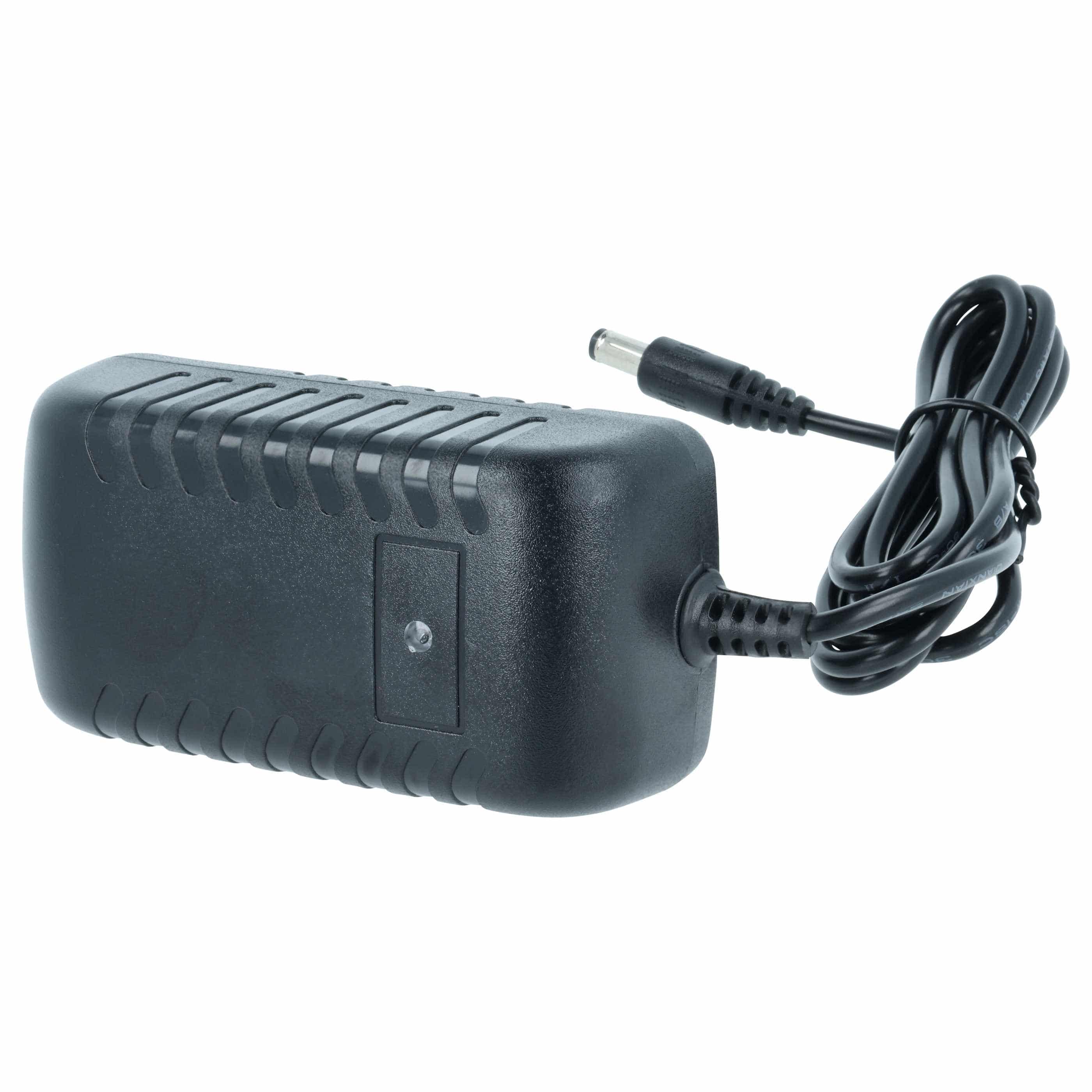 Mains Power Adapter replaces Quigg IVP1200-1500 for Quigg Massage Device -12 V 138 cm