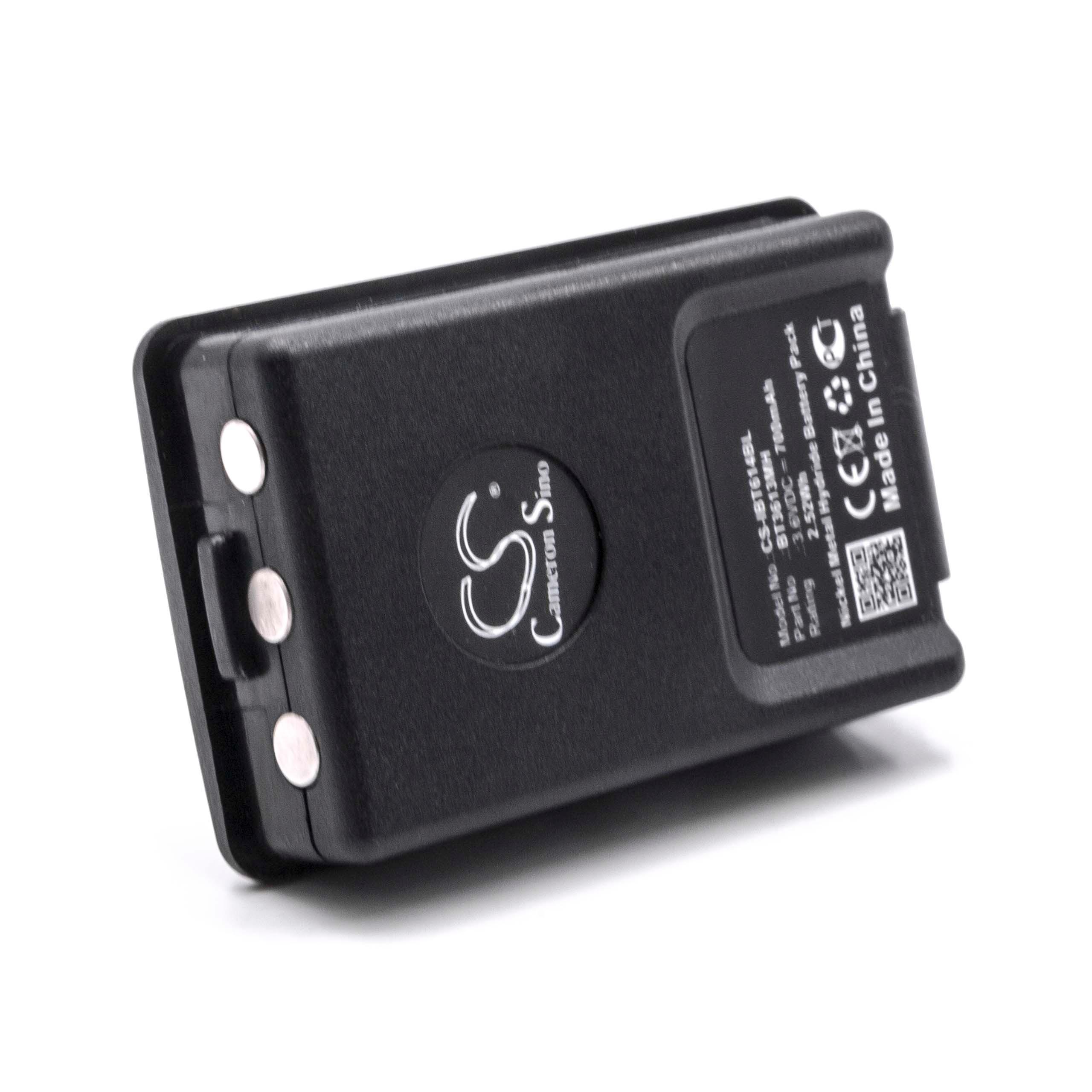 Batería reemplaza BT3613MH3A sistema control - 700mAh 3,6V NiMH