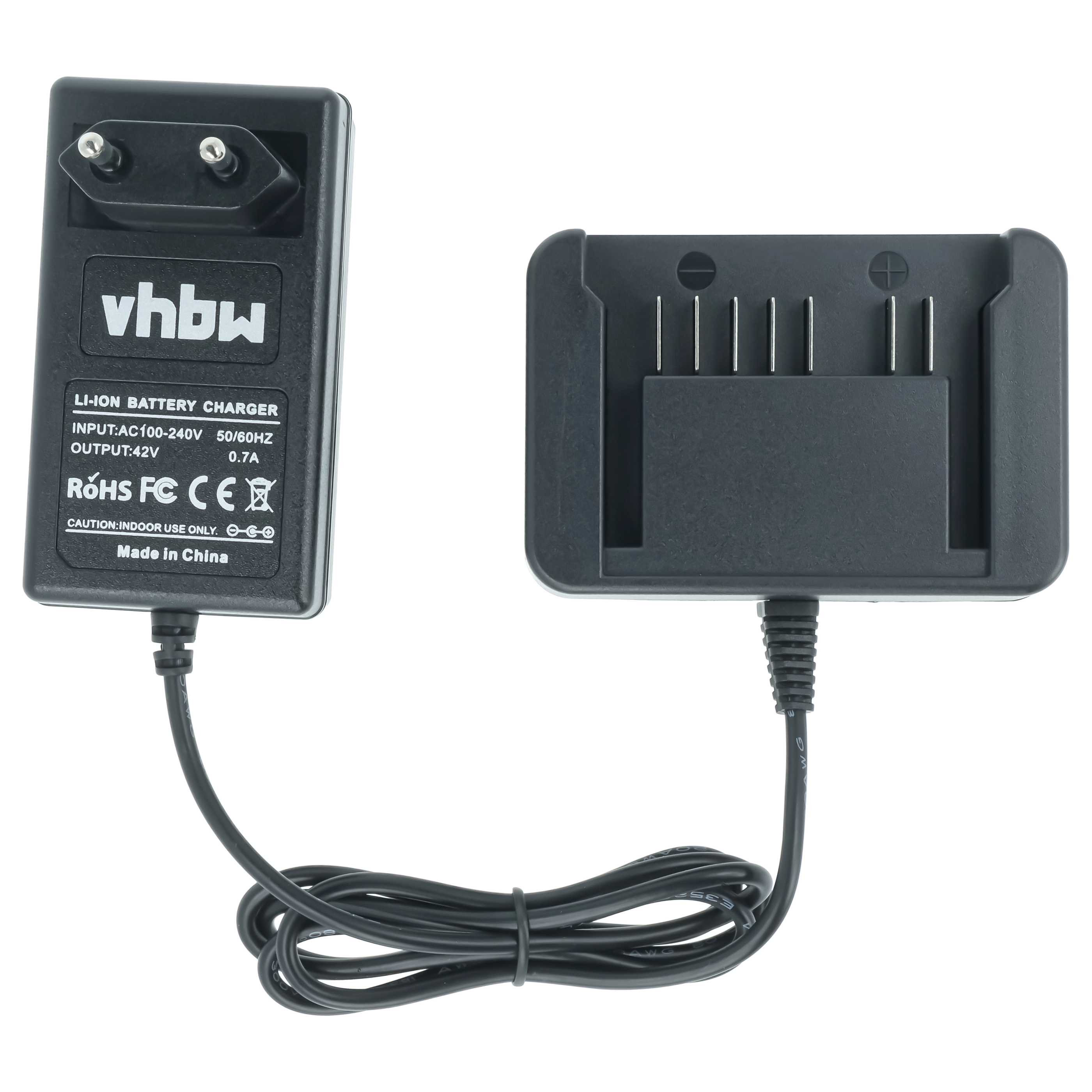 Charger suitable for Hitachi, Hitachi Hikoki 36DAL Power Tool Batteries etc. - Li-Ion, 0.7A