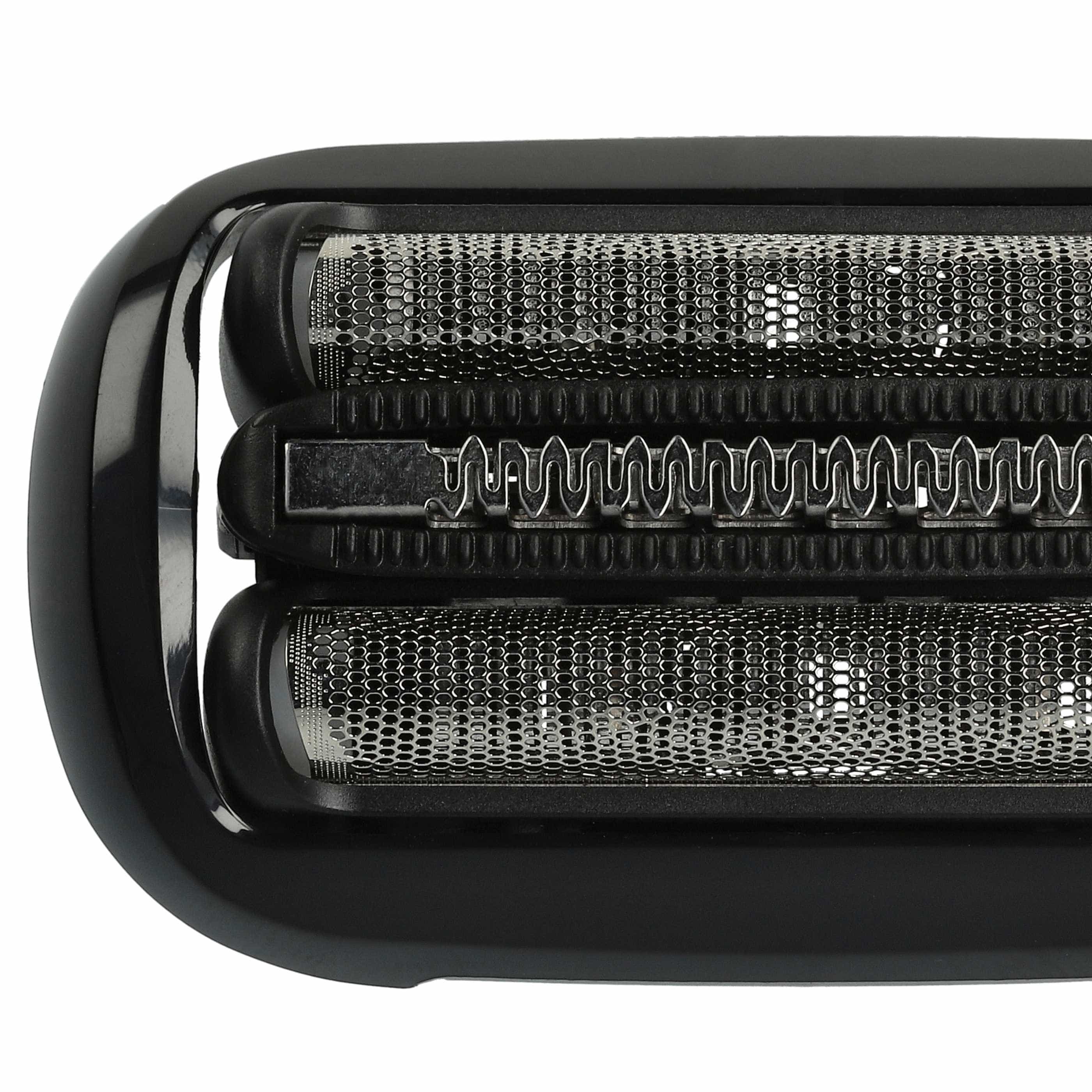 Cabezal reemplaza Braun 81746550, 53B para afeitadoras Braun - negro / plata