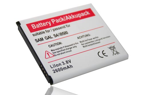 Mobile Phone Battery Replacement for Samsung B600BE, B600, B600BU - 2600mAh 3.8V Li-ion