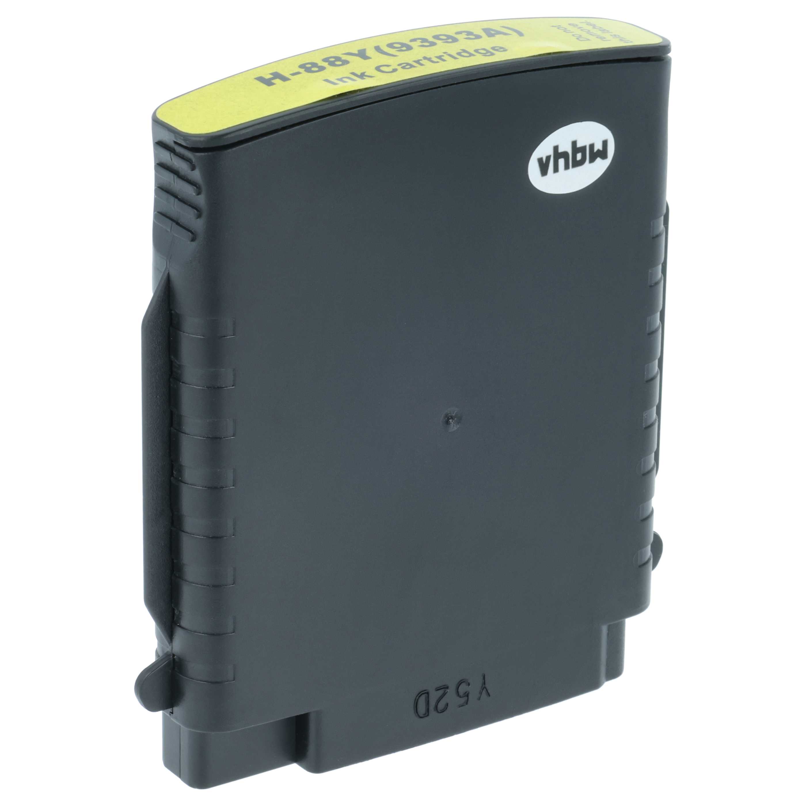 Ink Cartridge Suitable for Officejet Pro HP Printer - Yellow 28 ml + Chip