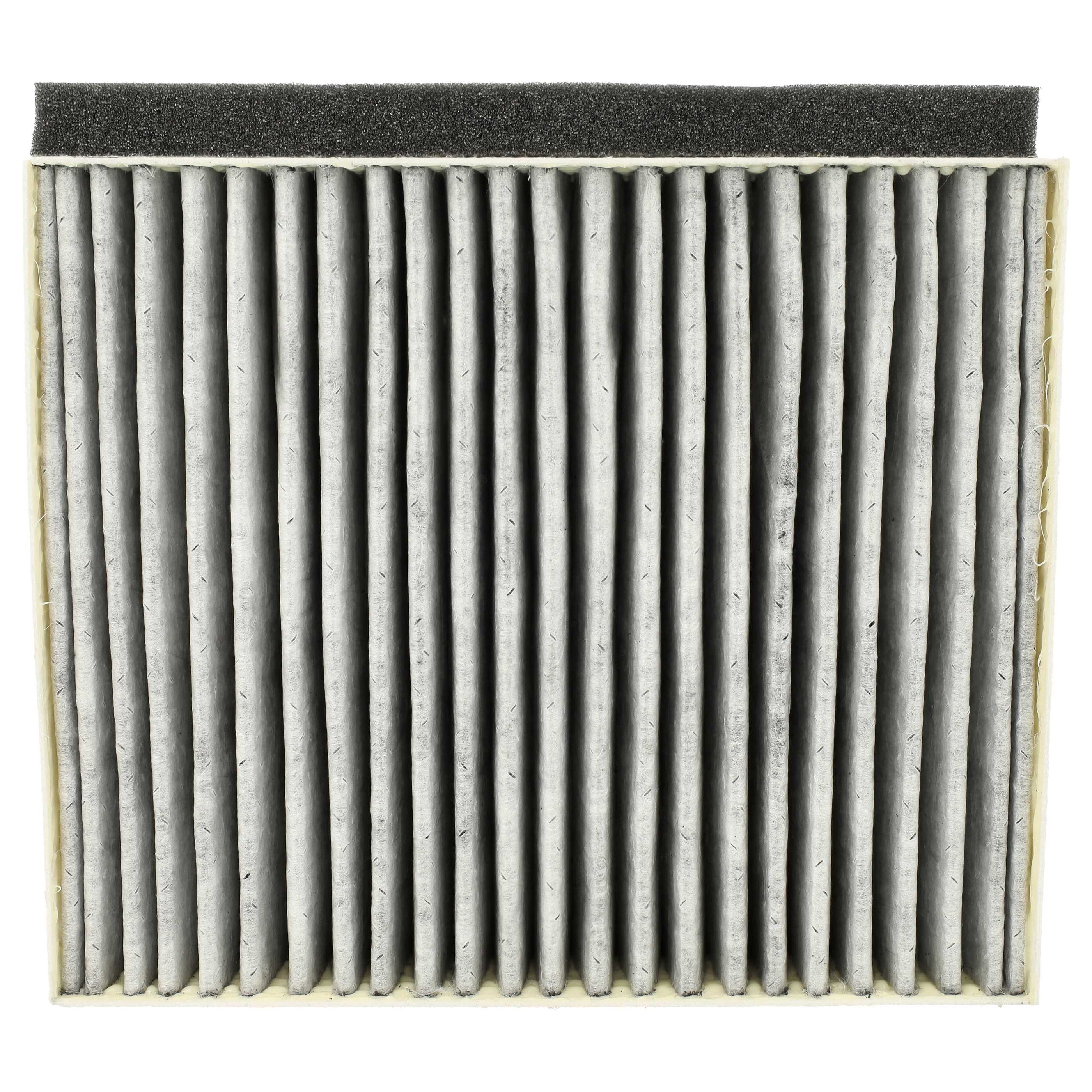 2x Filtres à charbon actif remplace Bosch AS-AZKF8040, 11022296, 8720094253404, 17006795 pour hotte Bosch