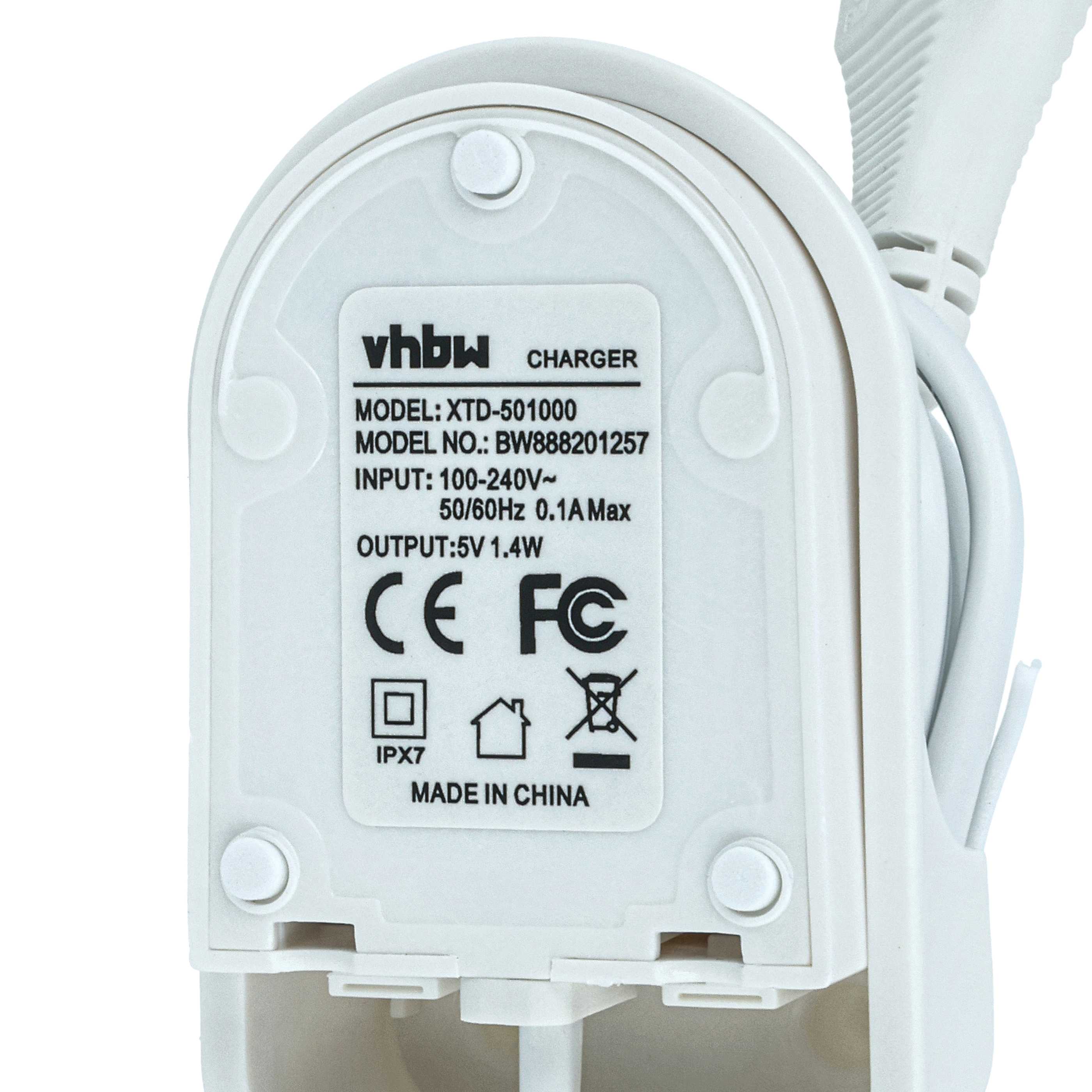 Station de charge remplace Philips 423501018942, 423501018941 pour brosse à dents électrique Philips - 110 cm