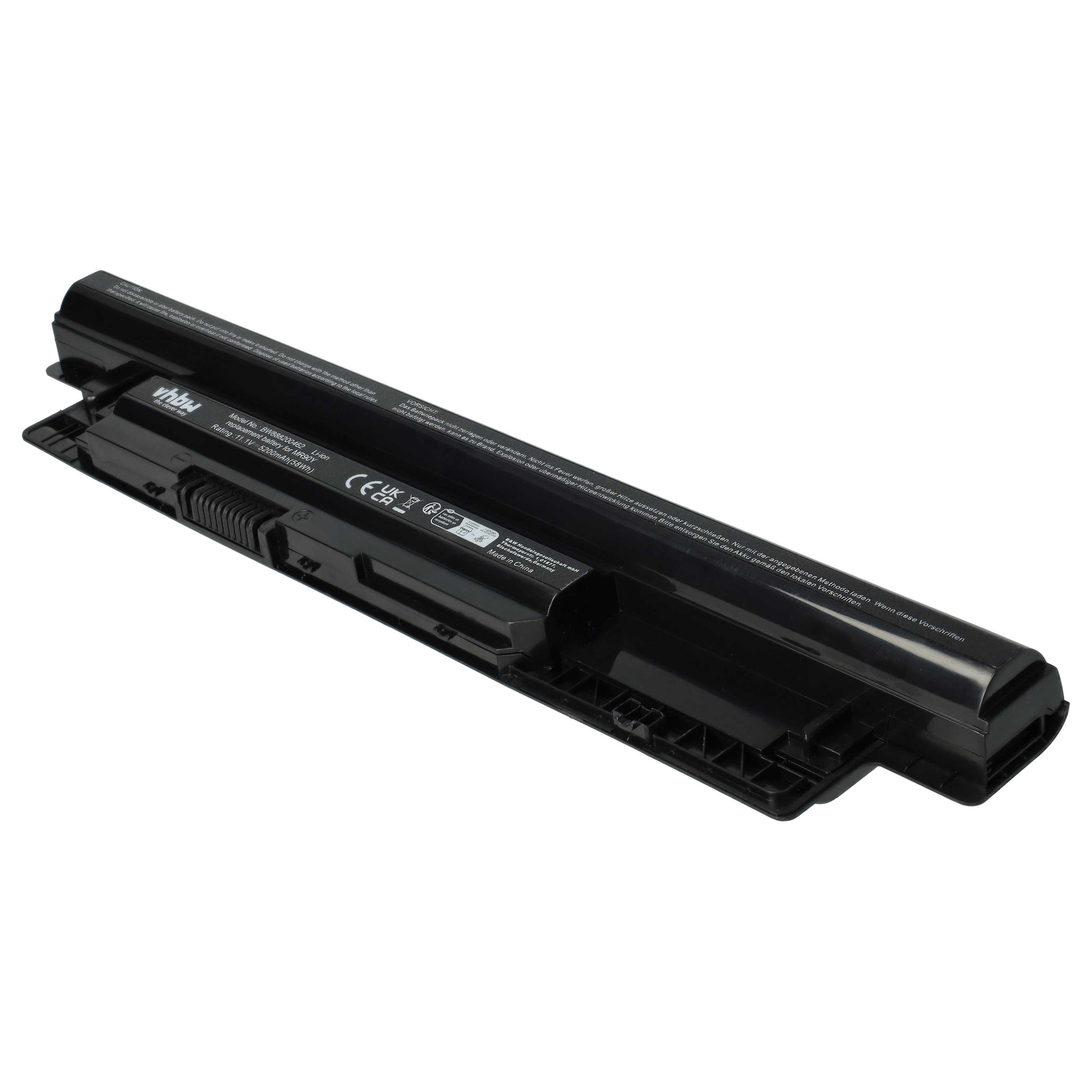 Akumulator do laptopa zamiennik Dell 312-1387, 24DRM, 0MF69, 312-1392, 312-1390 - 5200 mAh 11,1 V LiPo, czarny