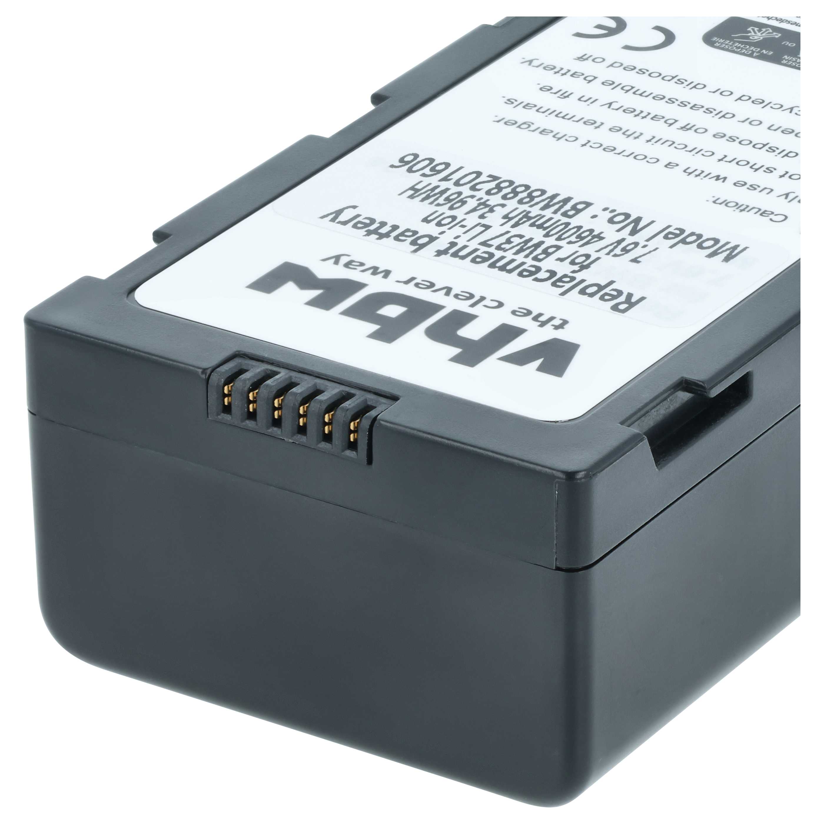 Batterie remplace DJI CP.BX.000229, WB37 pour manette de drone DJI - 4600mAh 7,6V Li-polymère