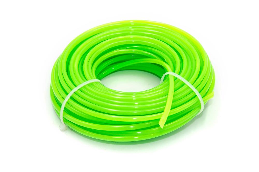 Line suitable for Bosch Makita Lawn Mower, Grass Trimmer - Trimmer Line Green, 3 mm x 15 m, Round