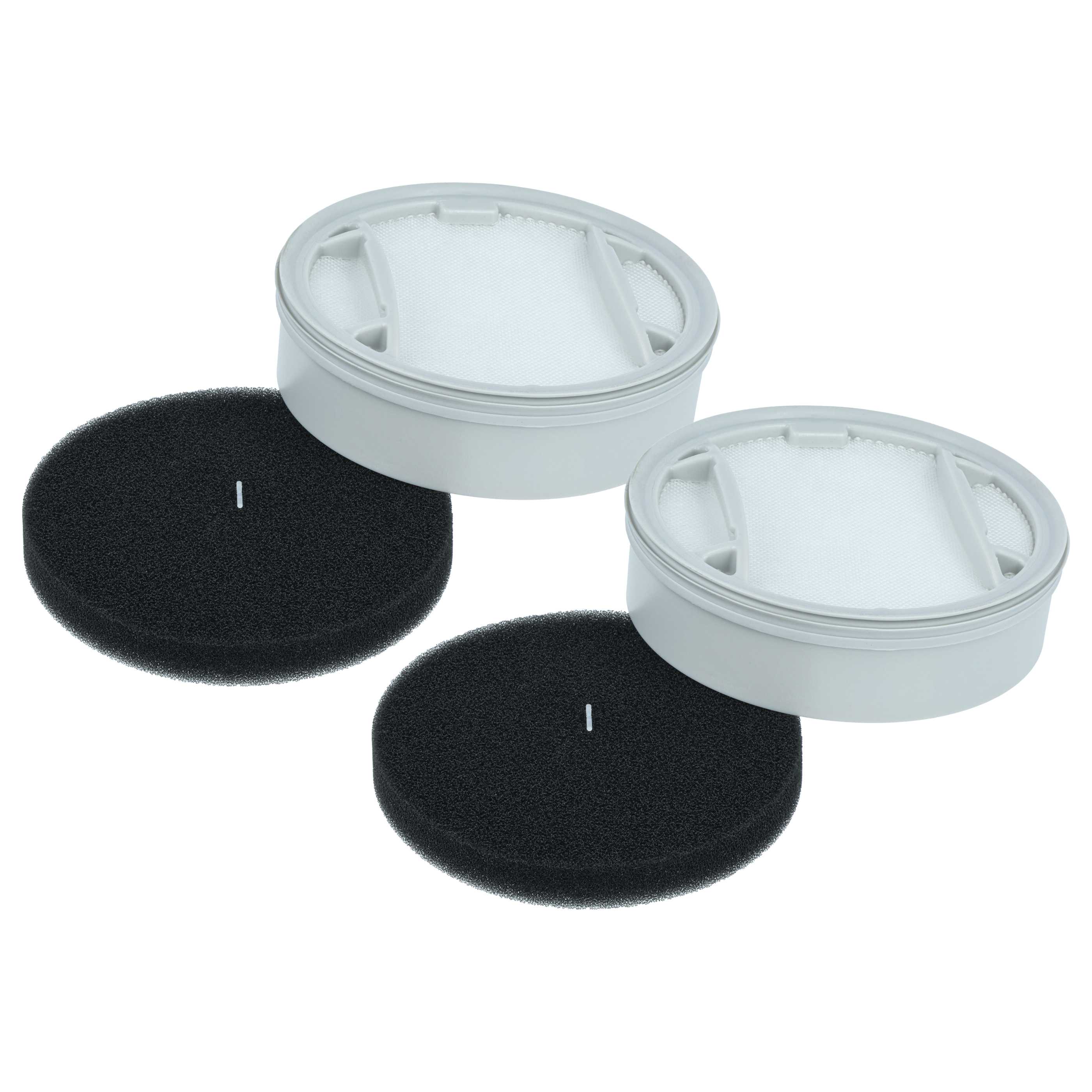 2x Filter für Staubsauger wie Philips XC5041 u.a., ersetzt XV1651/01